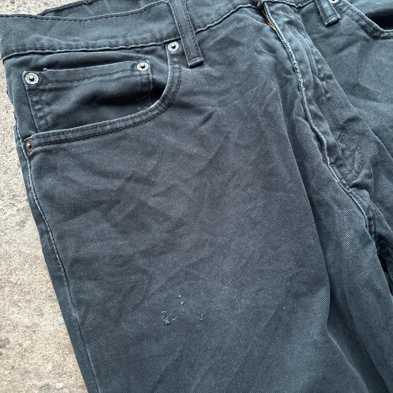 Black Levi's 541 trousers