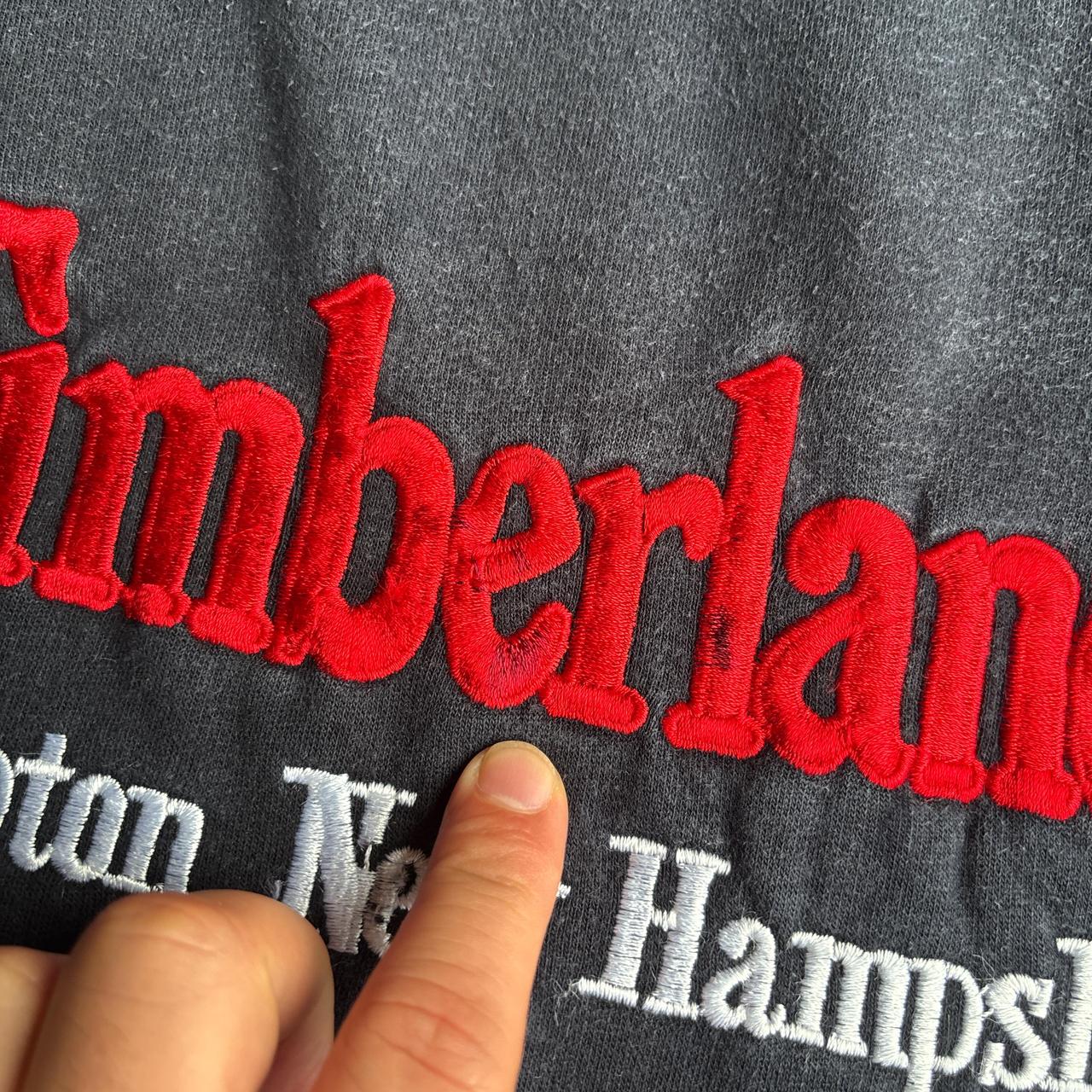 Vintage Timberland navy sweatshirt - XXL