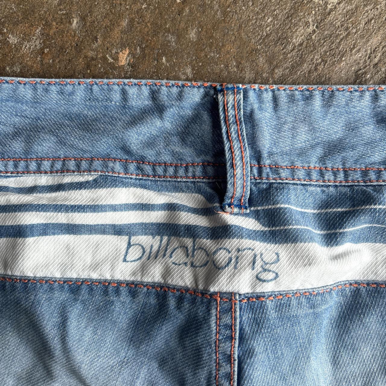 Blue Denim Billabong Flared Jeans