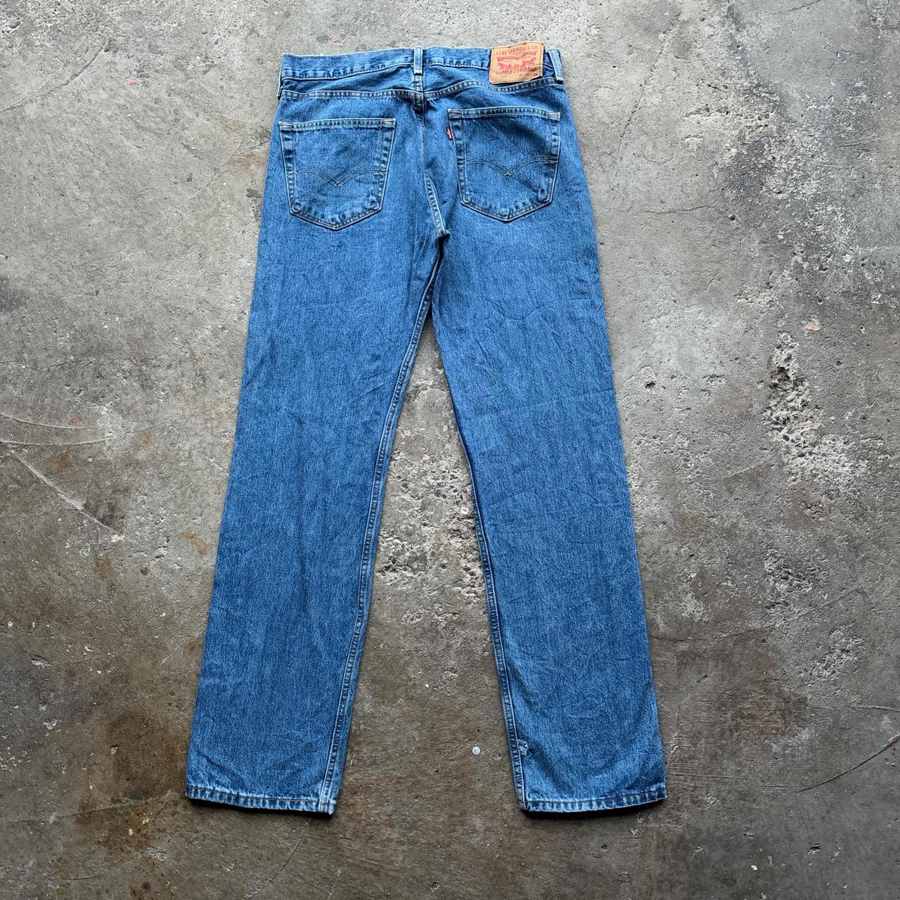 Levi's 505 blue denim jeans
