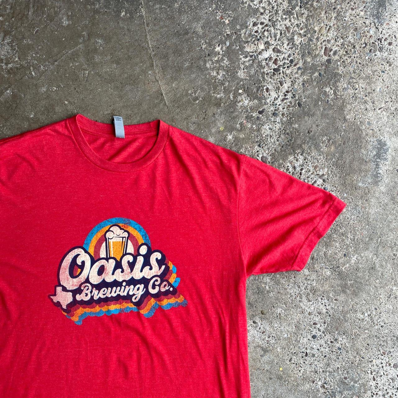 Red Graphic Brewing Company T-Shirt - L