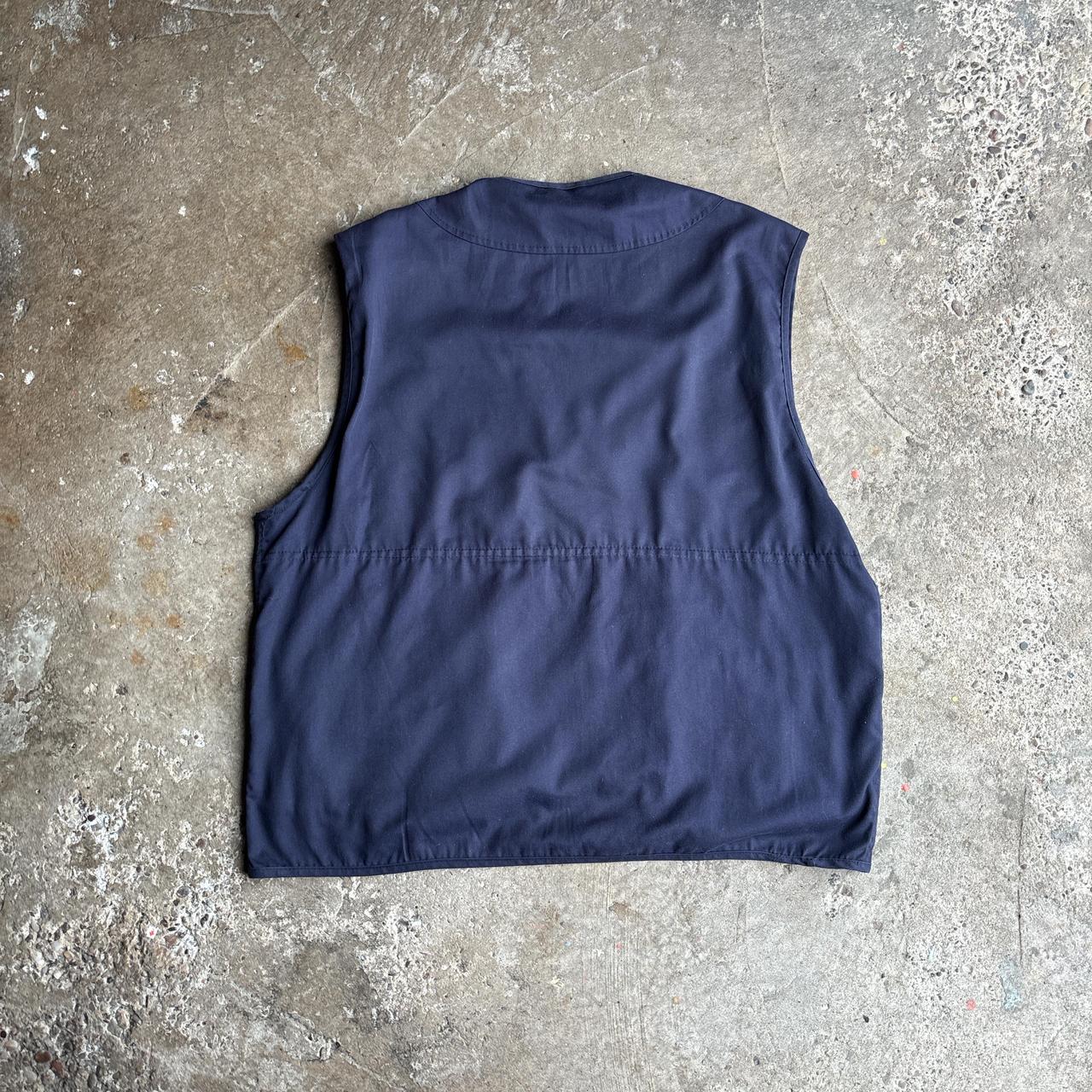 Navy Technical Vest Jacket