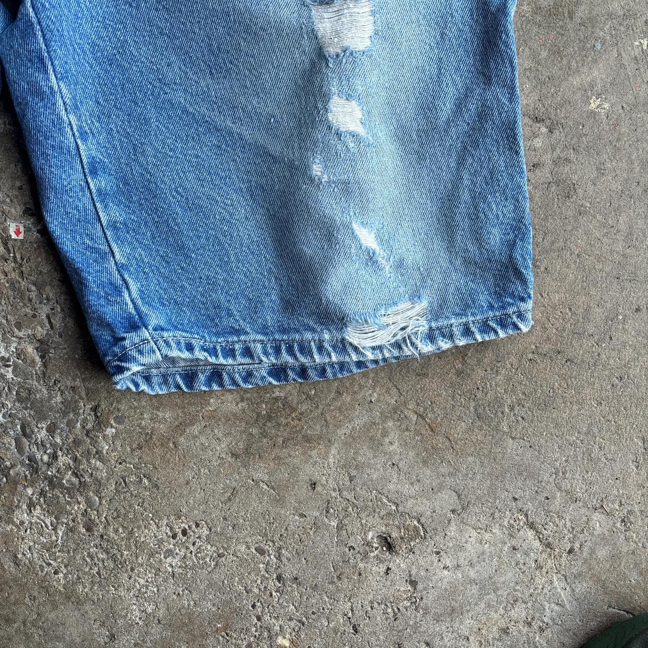 Blue denim Dickies Jorts
