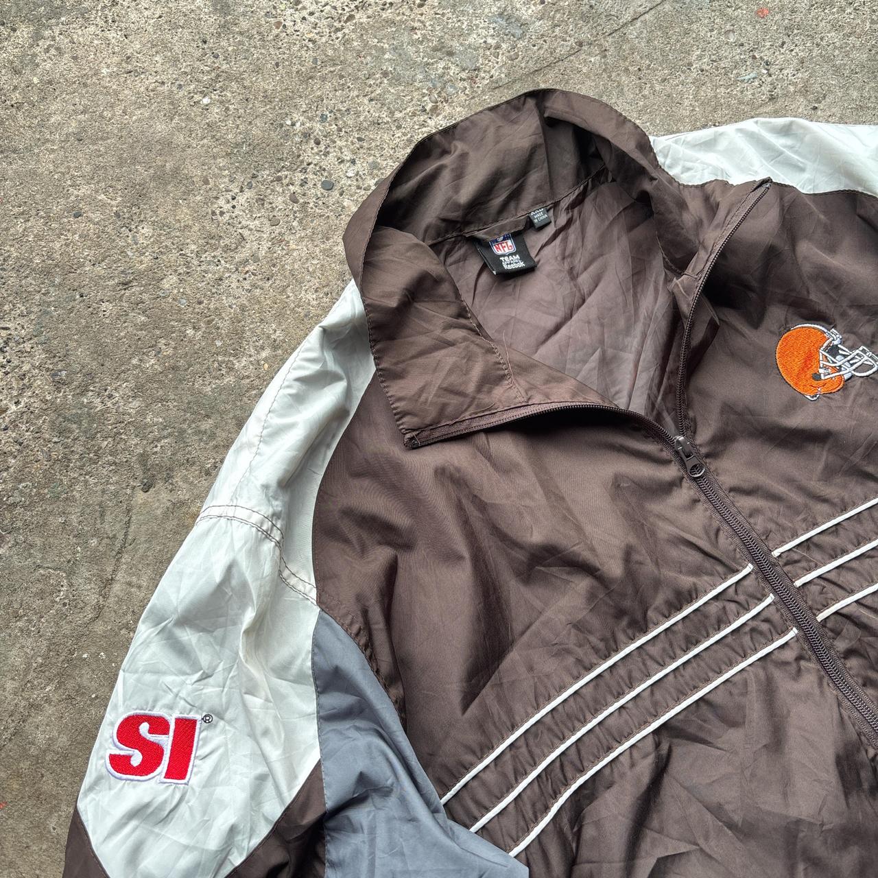 Reebok Browns NFL track jacket