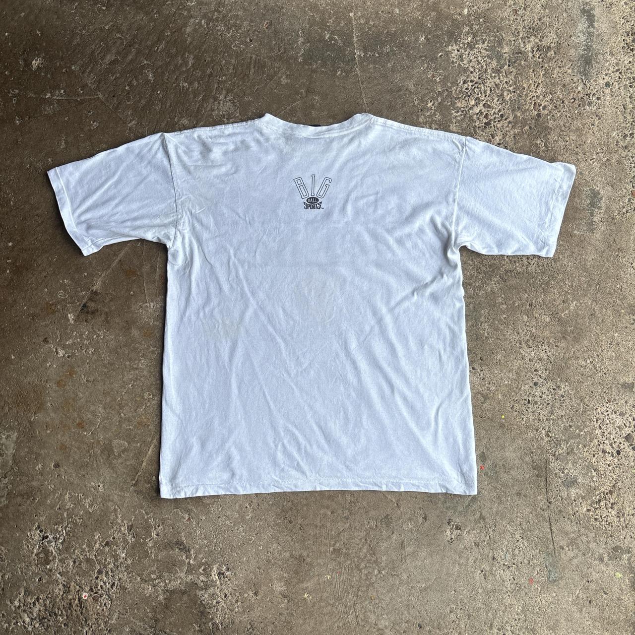 White Single Stitch Vintage 92’ ‘Baseball is Life’ Graphic T-Shirt - L