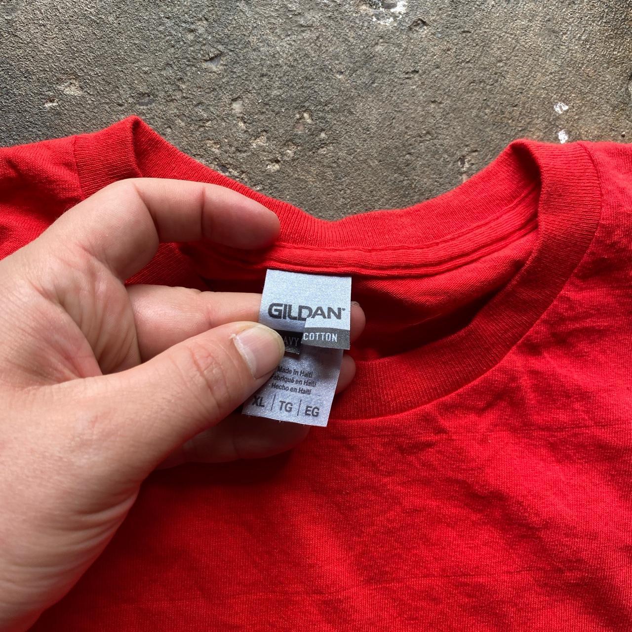 Red ‘Island Motion’ beer t-shirt