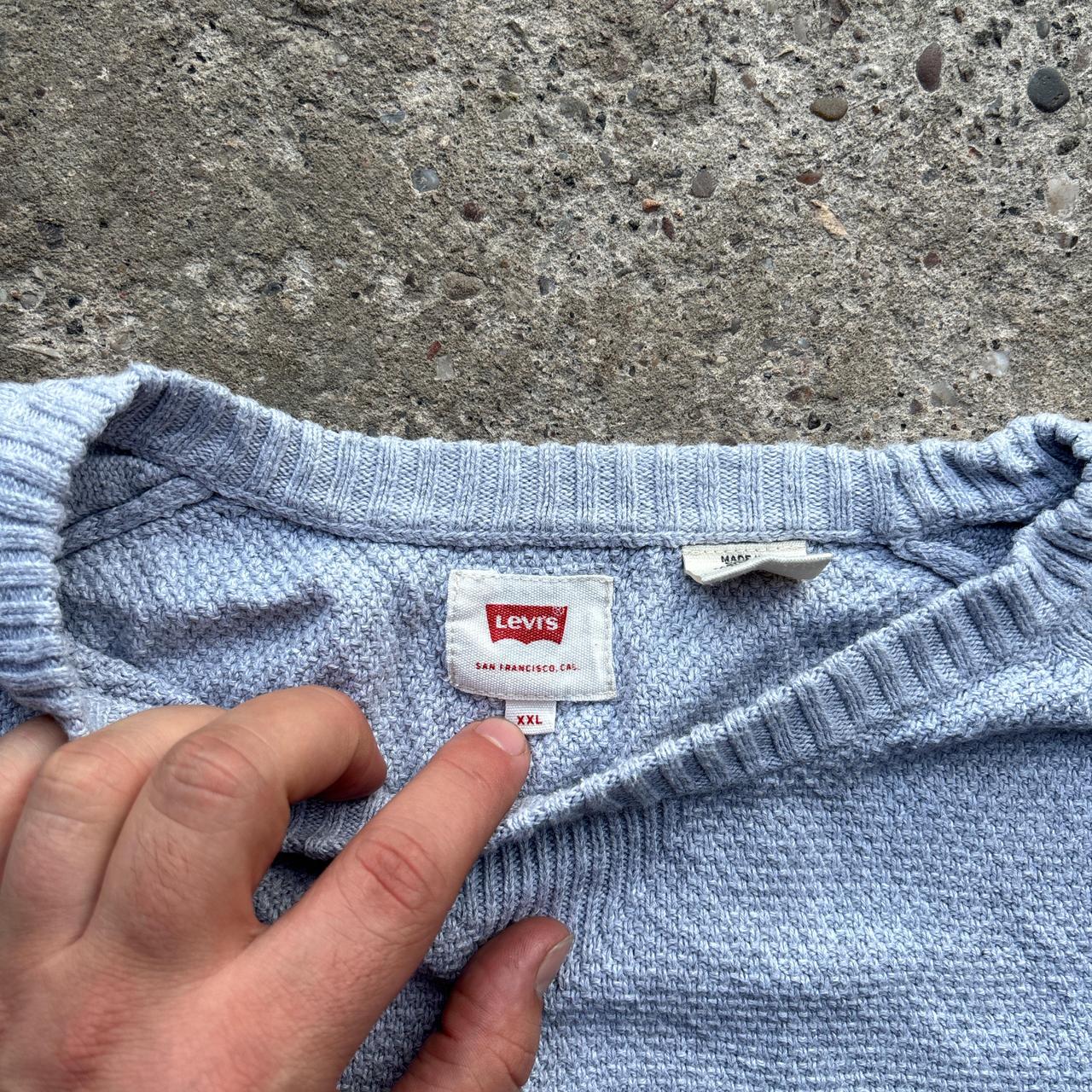Grey Levi’s Knitted sweatshirt - XXL