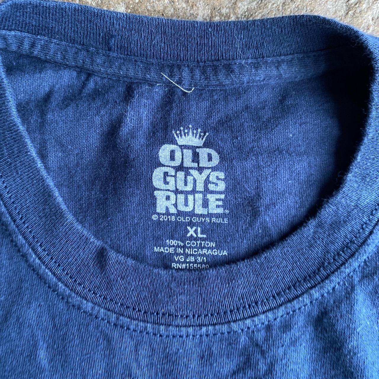 Navy ‘Old Guys Rule’ Graphic Bar T-Shirt
