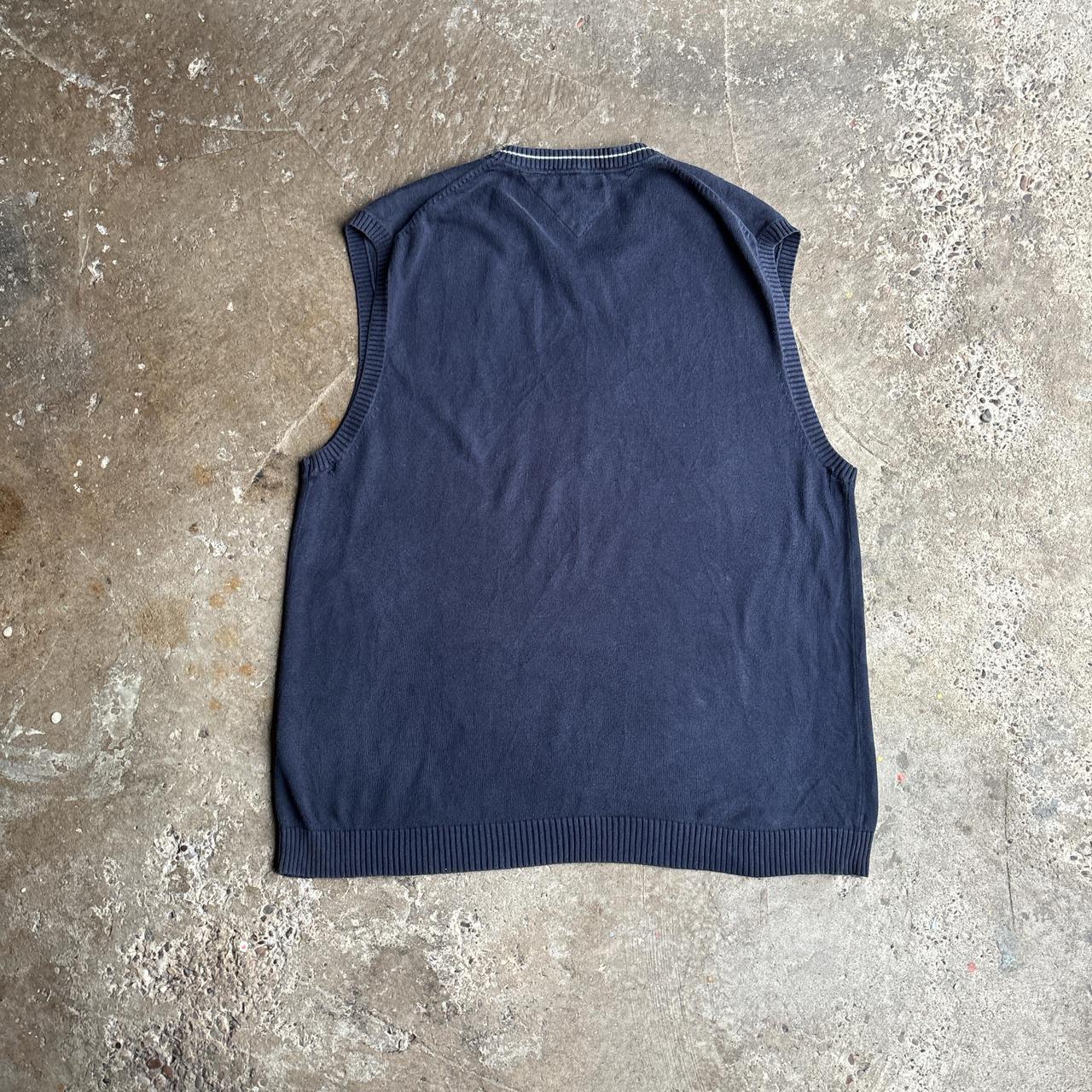 Navy Tommy Hilfiger Sweater Vest - 2XL