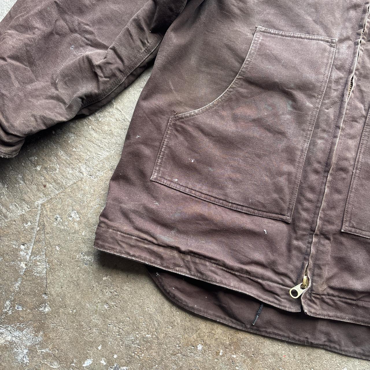 Vintage Brown Carhartt active jacket - XL (Tall)