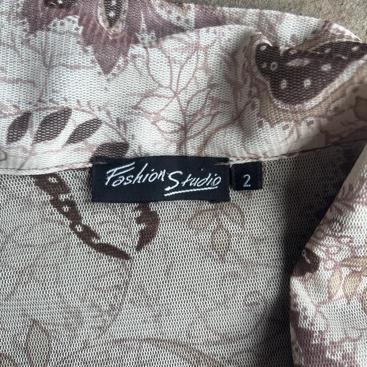 Fashion Studio Patterned Y2K Blouse/Shirt