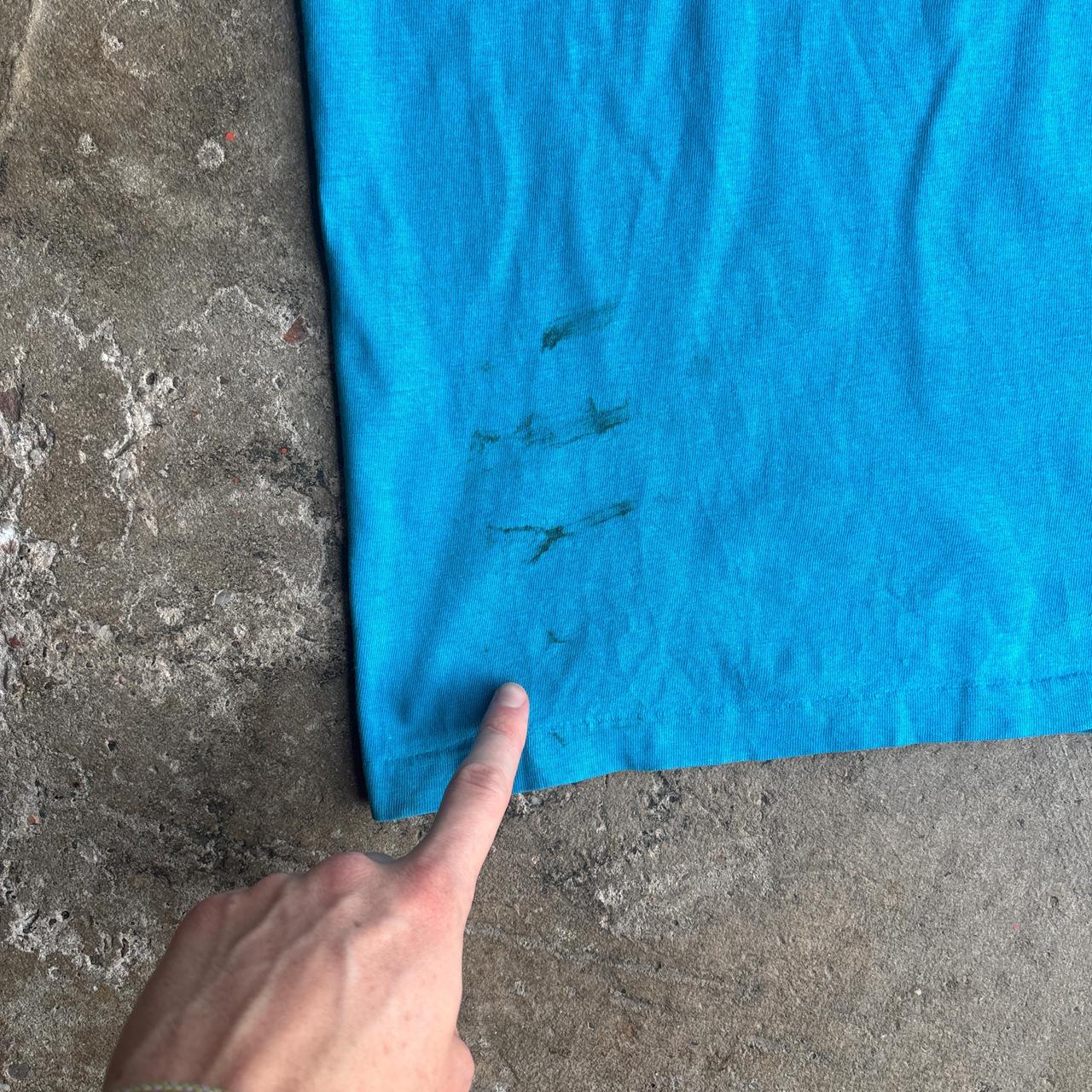 Vibrant Blue ‘The Sea Ranch’ Single Stitch T-Shirt - XL