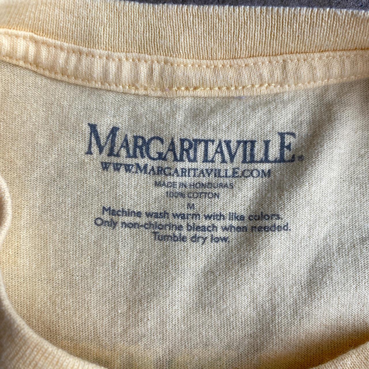 Yellow Margaritaville Graphic Bar T-Shirt - M