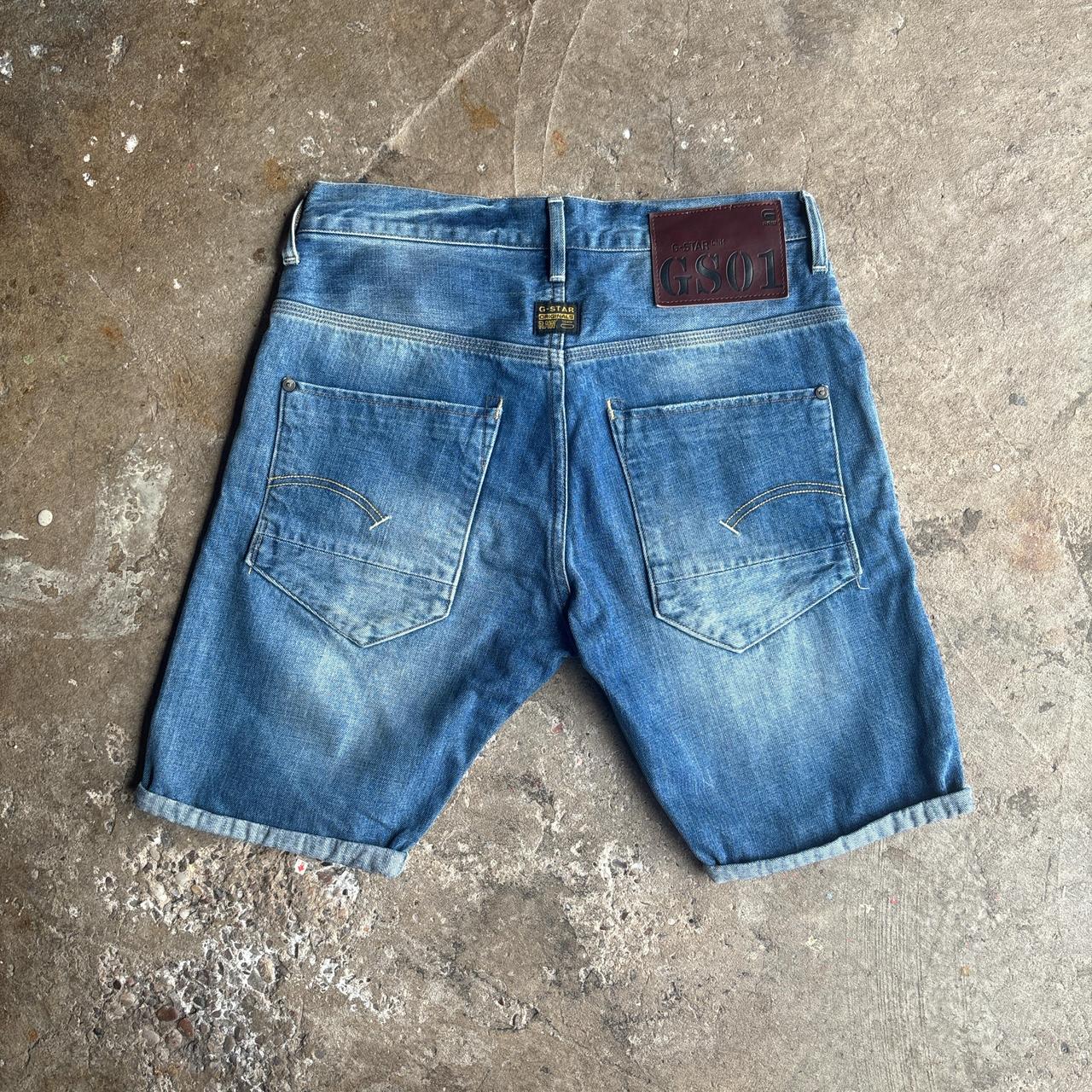 Blue Denim G-STAR Jean Shorts