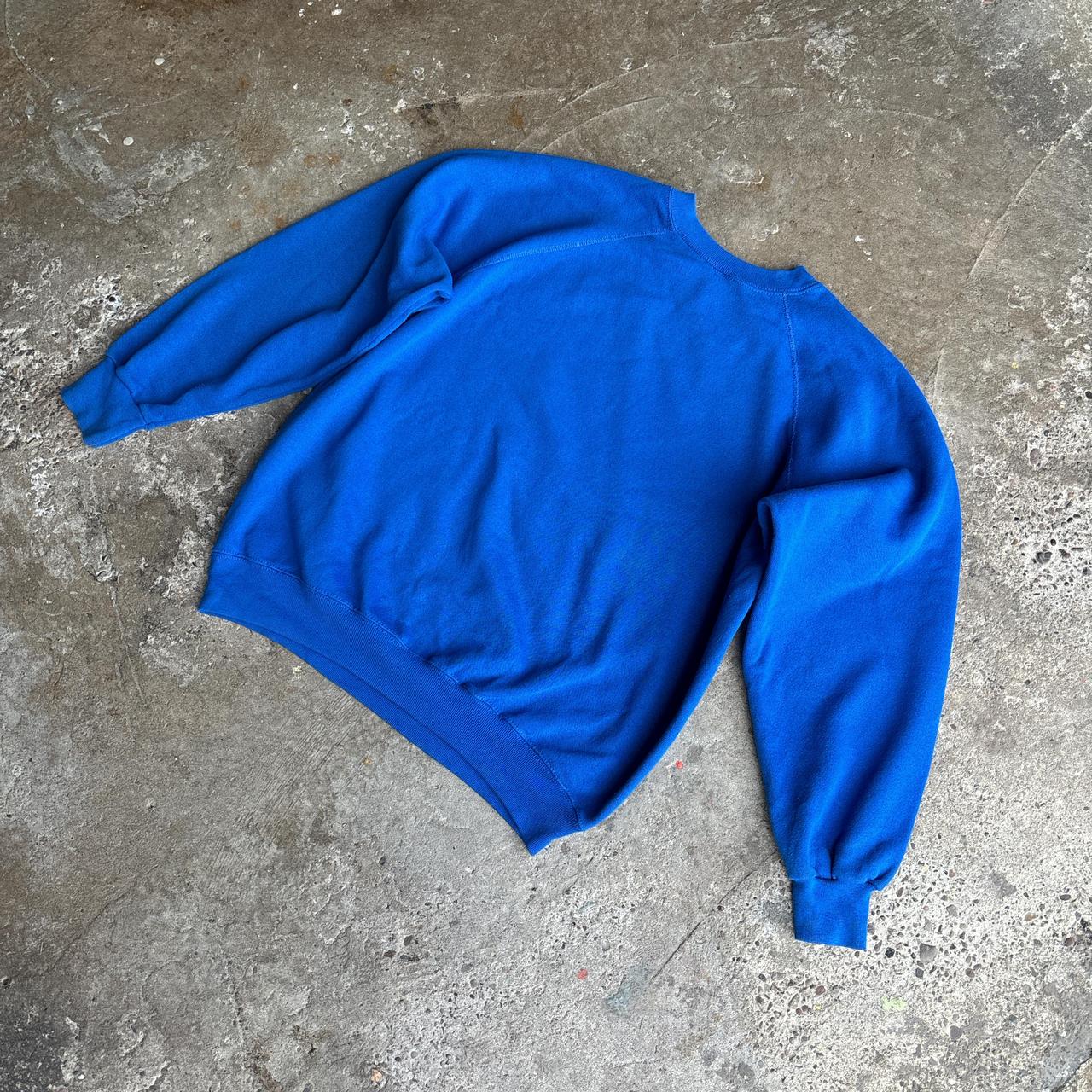 Vintage Blue Crewneck Sweatshirt - M