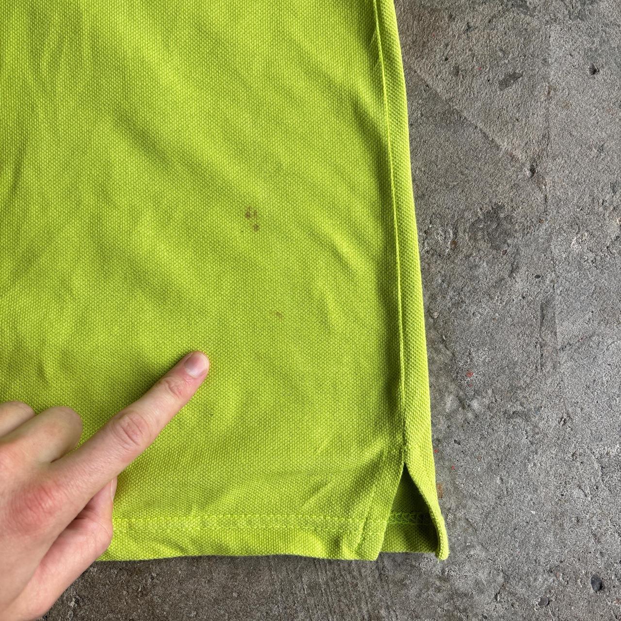 Lime Green South Pole Polo Shirt - L