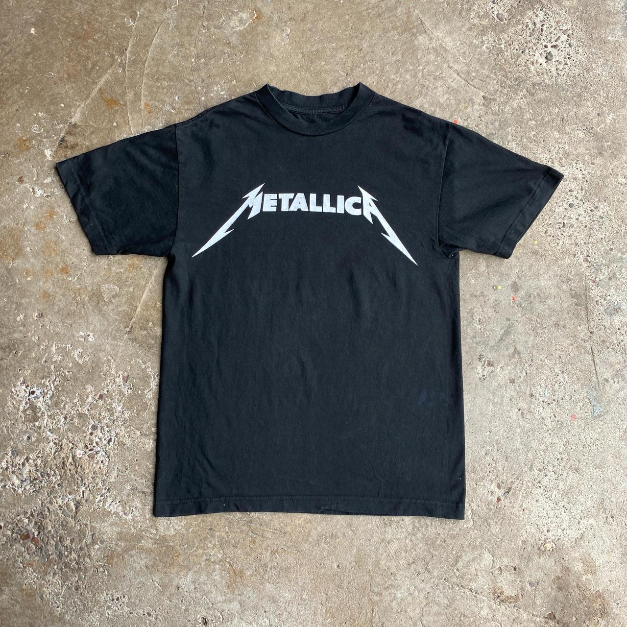 Black Metallica Graphic Band T-Shirt - M