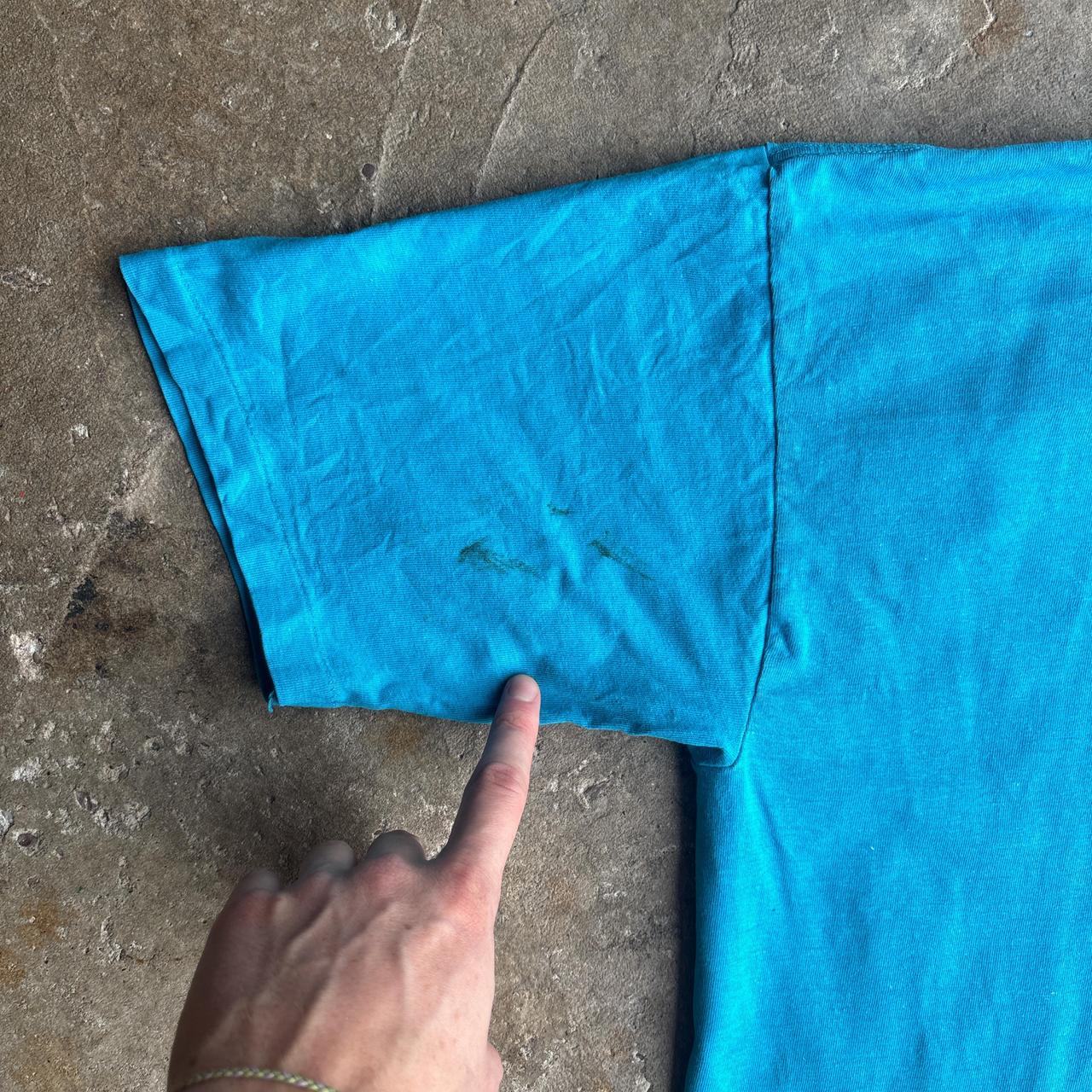 Vibrant Blue ‘The Sea Ranch’ Single Stitch T-Shirt - XL