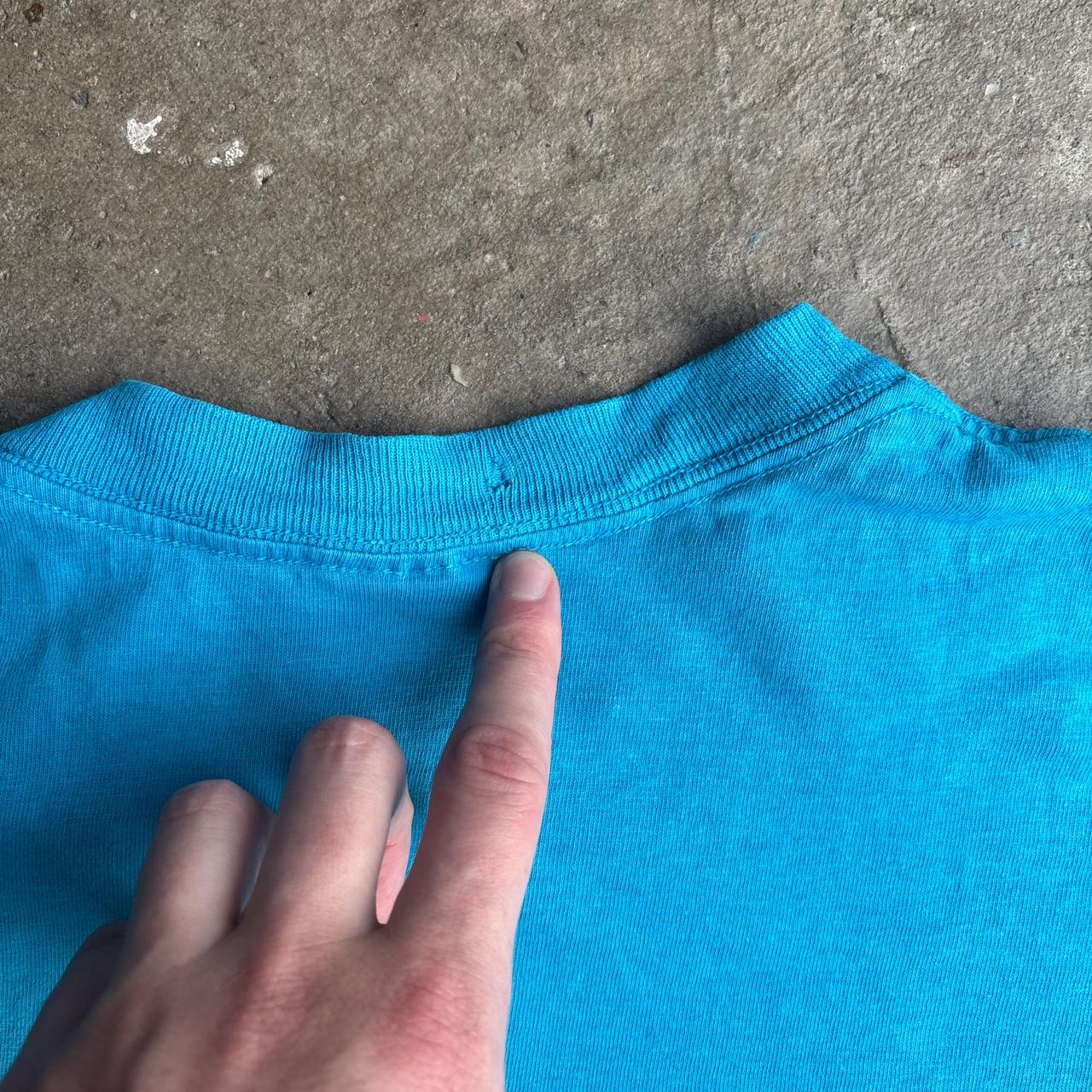 Vibrant Blue ‘The Sea Ranch’ Single Stitch T-Shirt - XL