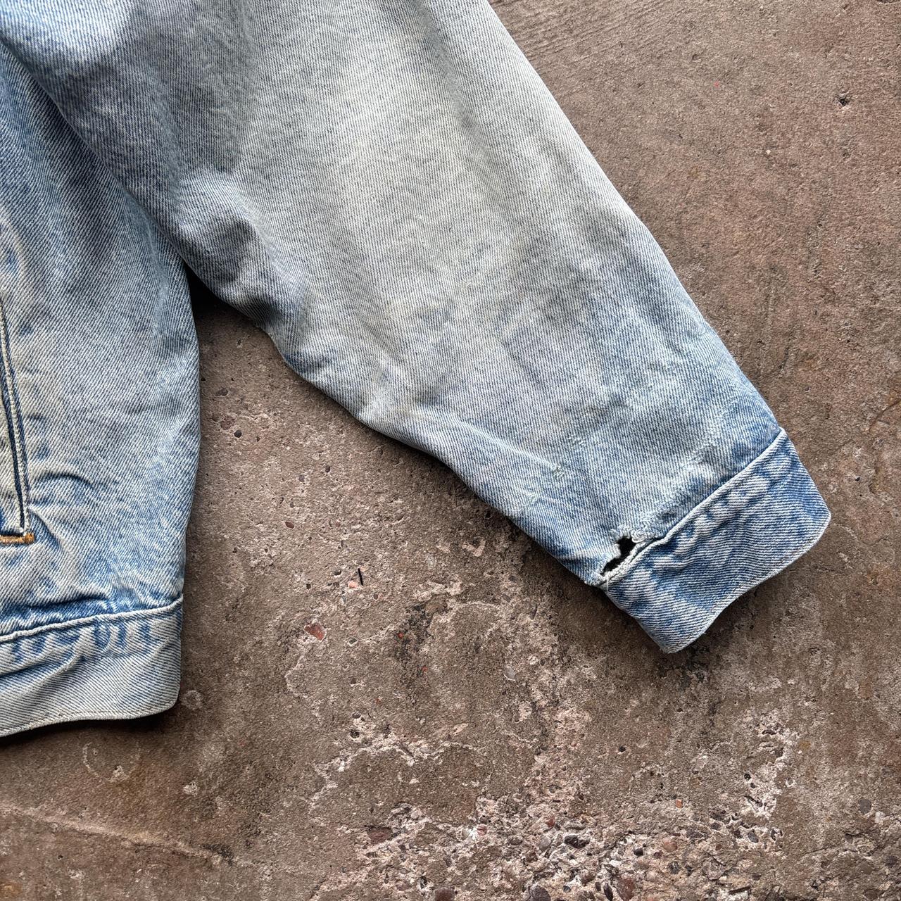 80s Blue Denim Levi’s jacket - XXL