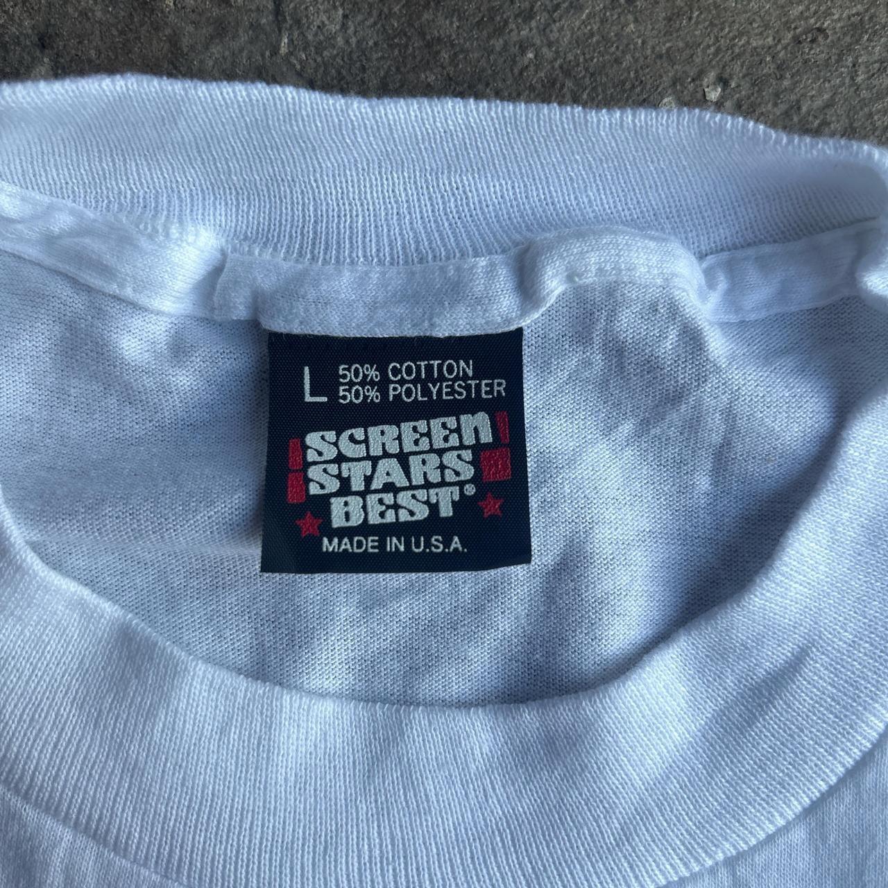 White Peachtree Vintage Single Stitch Graphic T-Shirt