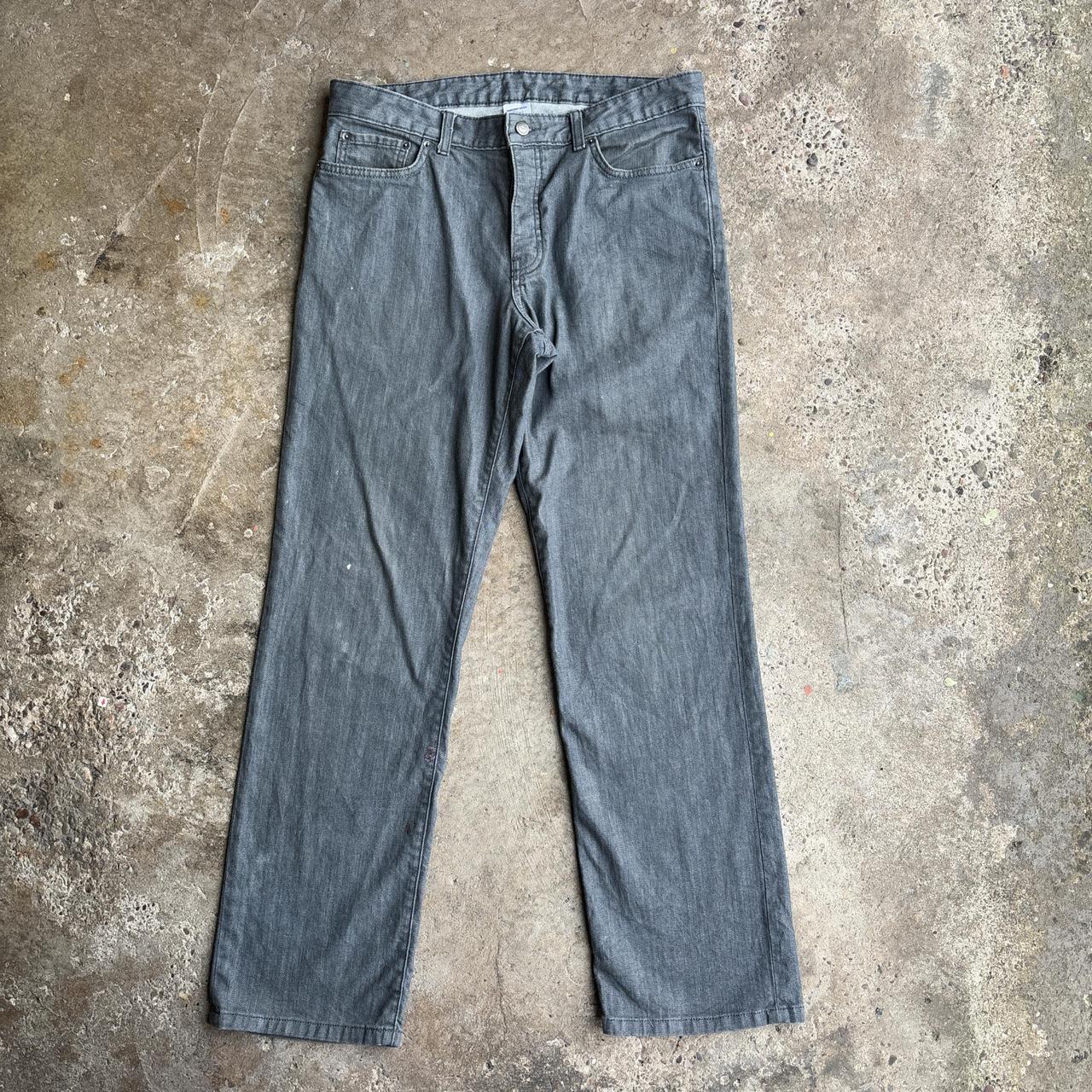 Grey Patagonia denim straight leg jeans