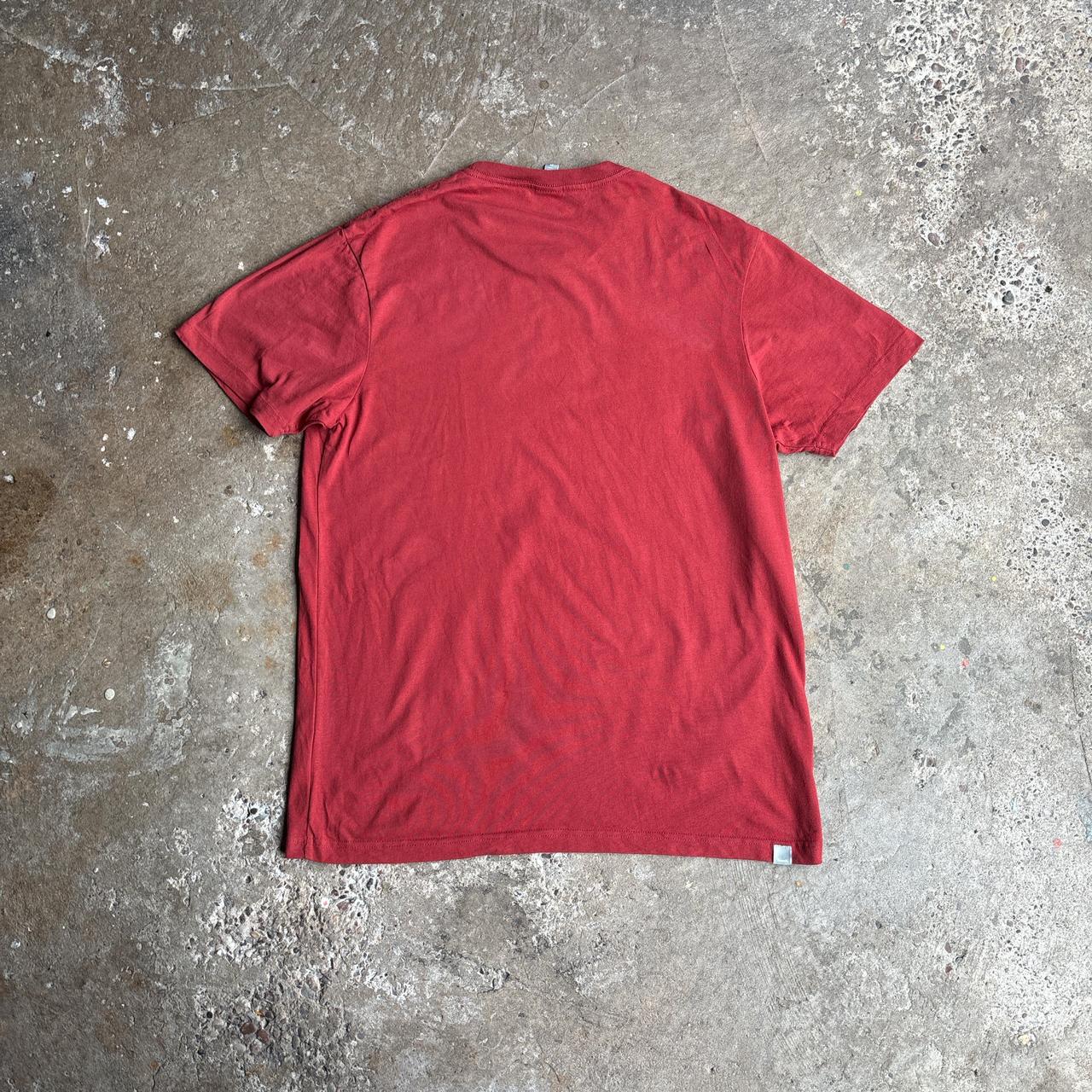 Red Bench Logo Design T-Shirt - XL