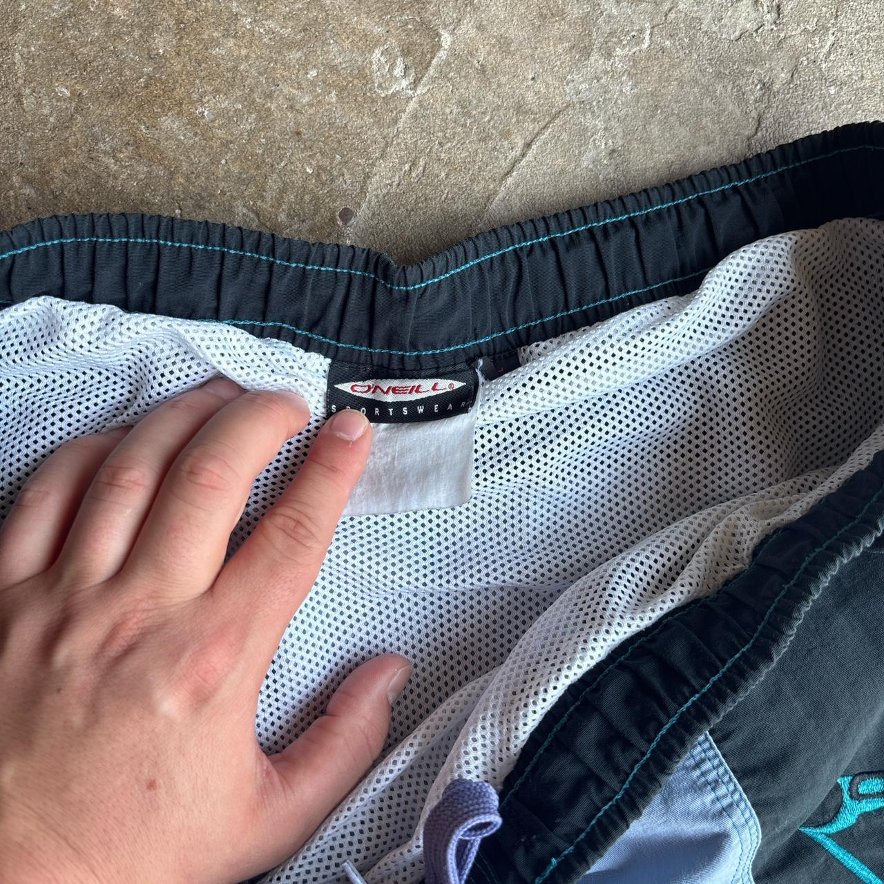 Grey and black 00s O’Neill swim shorts