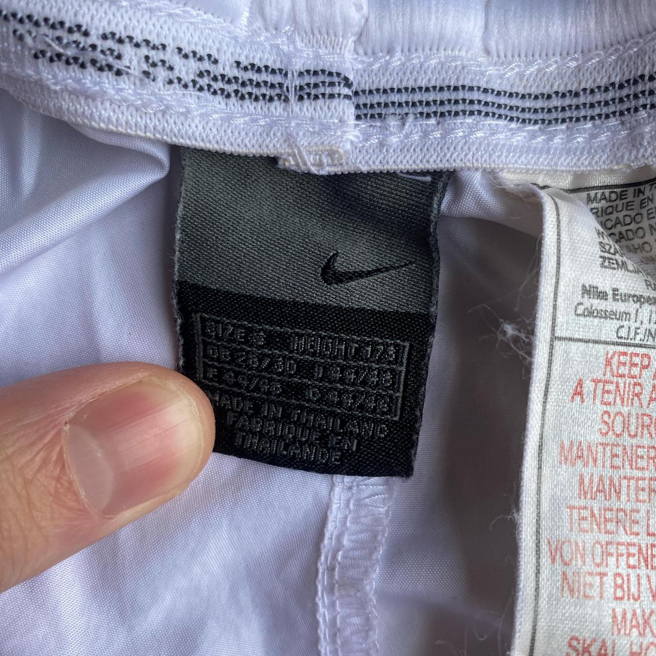 00s T90 White Nike Football Shorts - S