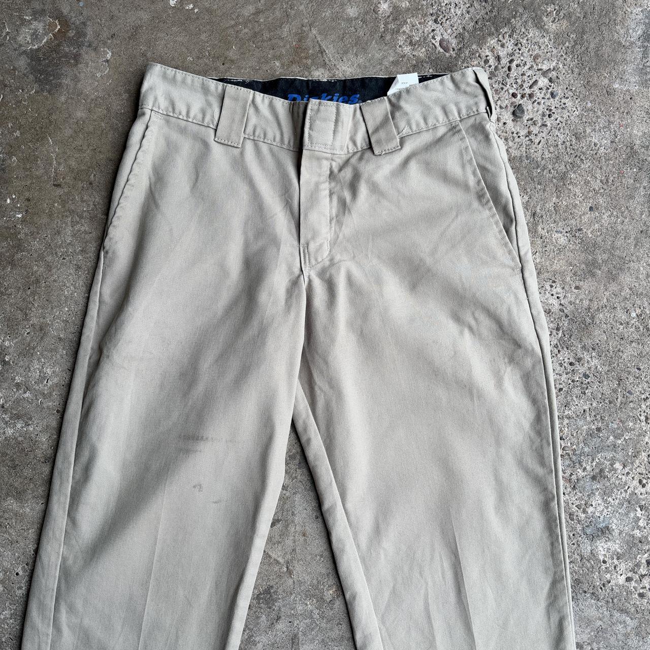 Cream Dickies Flex trousers