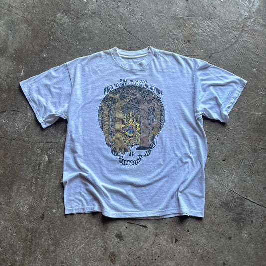 Rare Vintage USA 1992 Grateful Dead Graphic Single Stitch T-Shirt