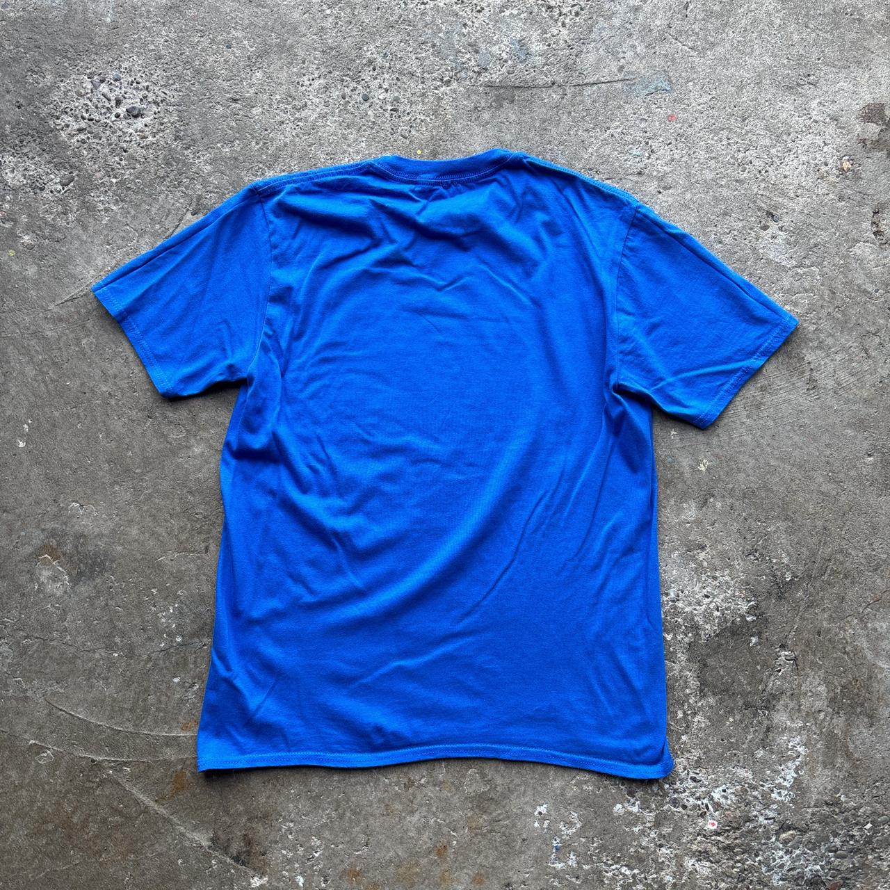 Blue Roy Keane graphic t-shirt