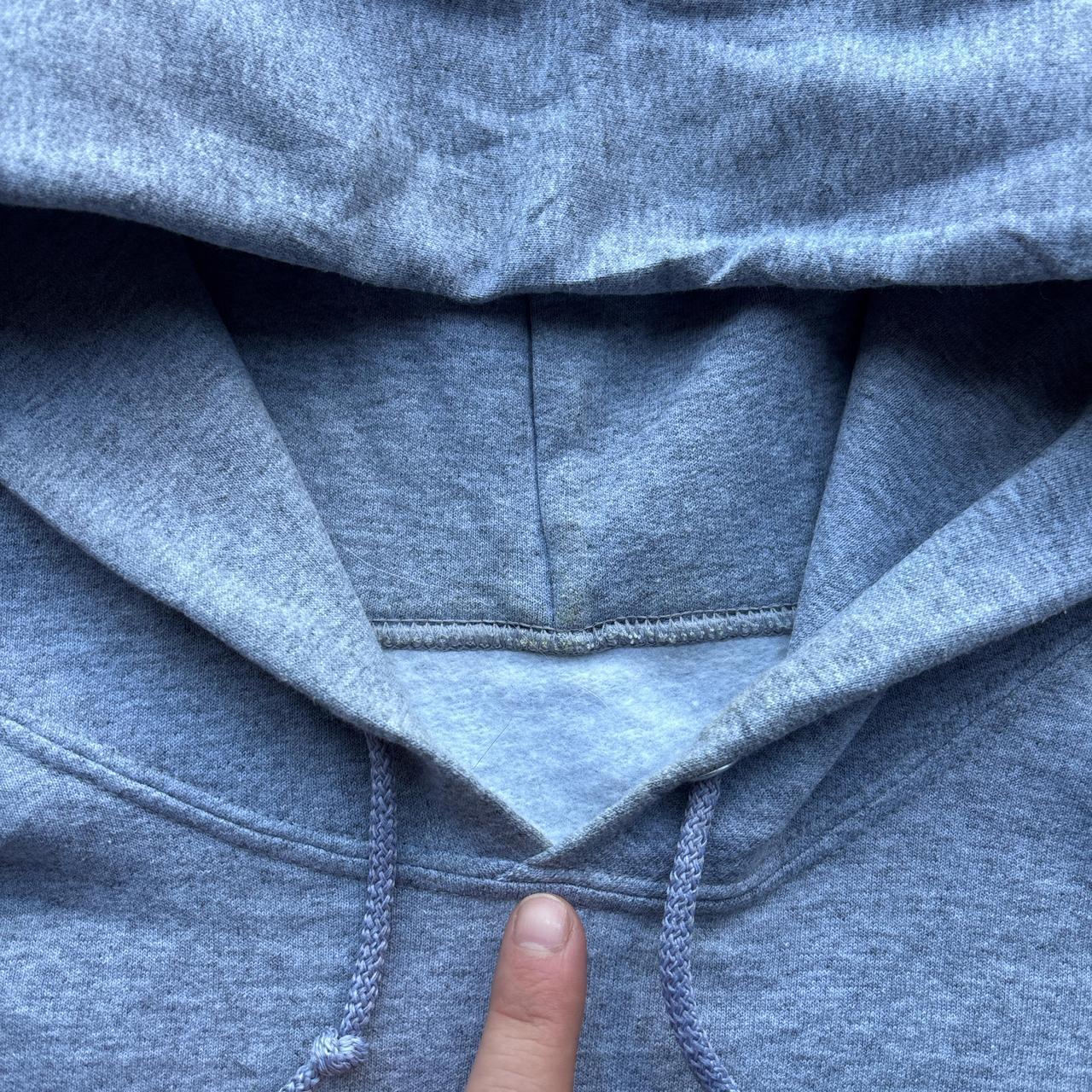 Grey Illinois Wesleyan University hoody