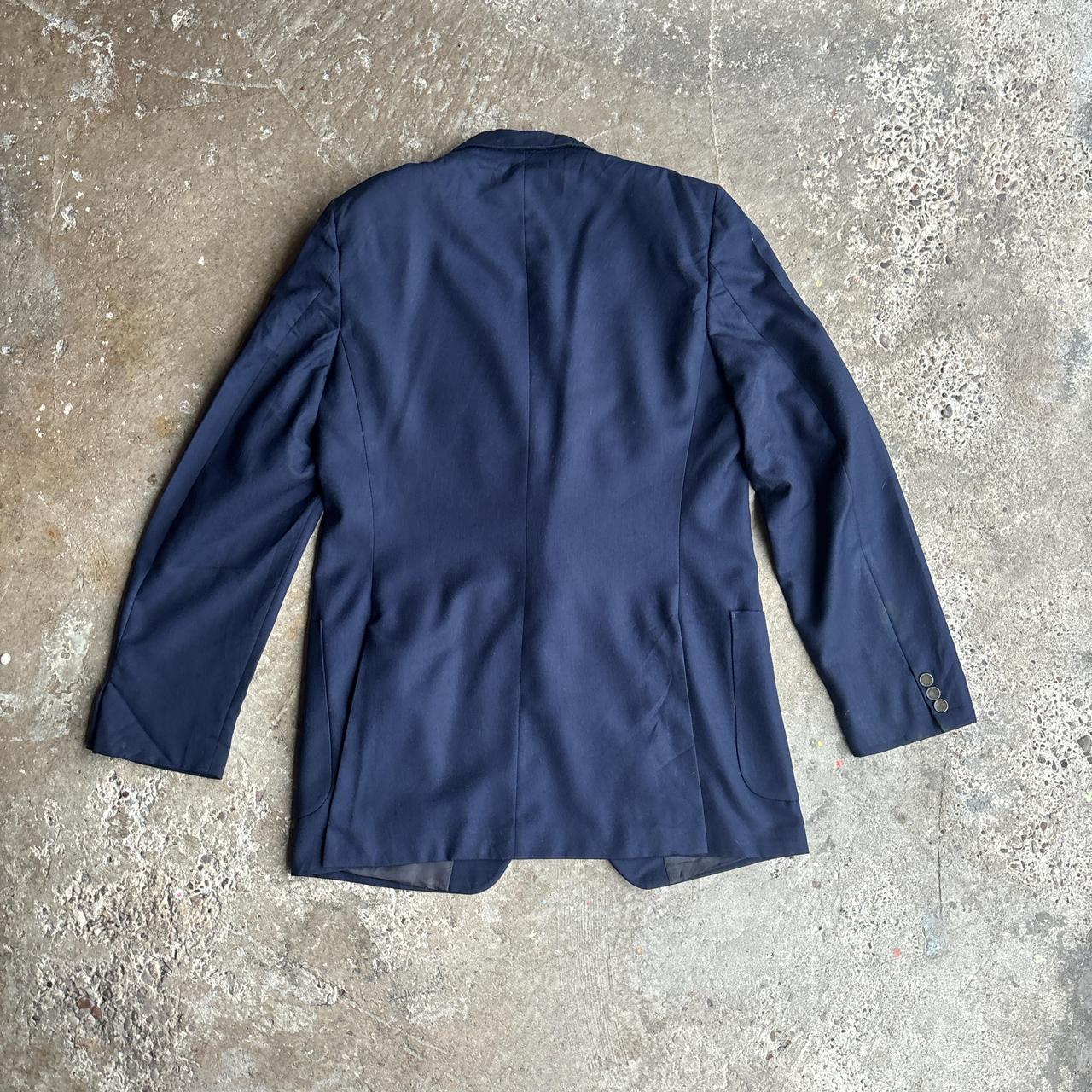 Navy Yves Saint Laurent Blazer Jacket - L