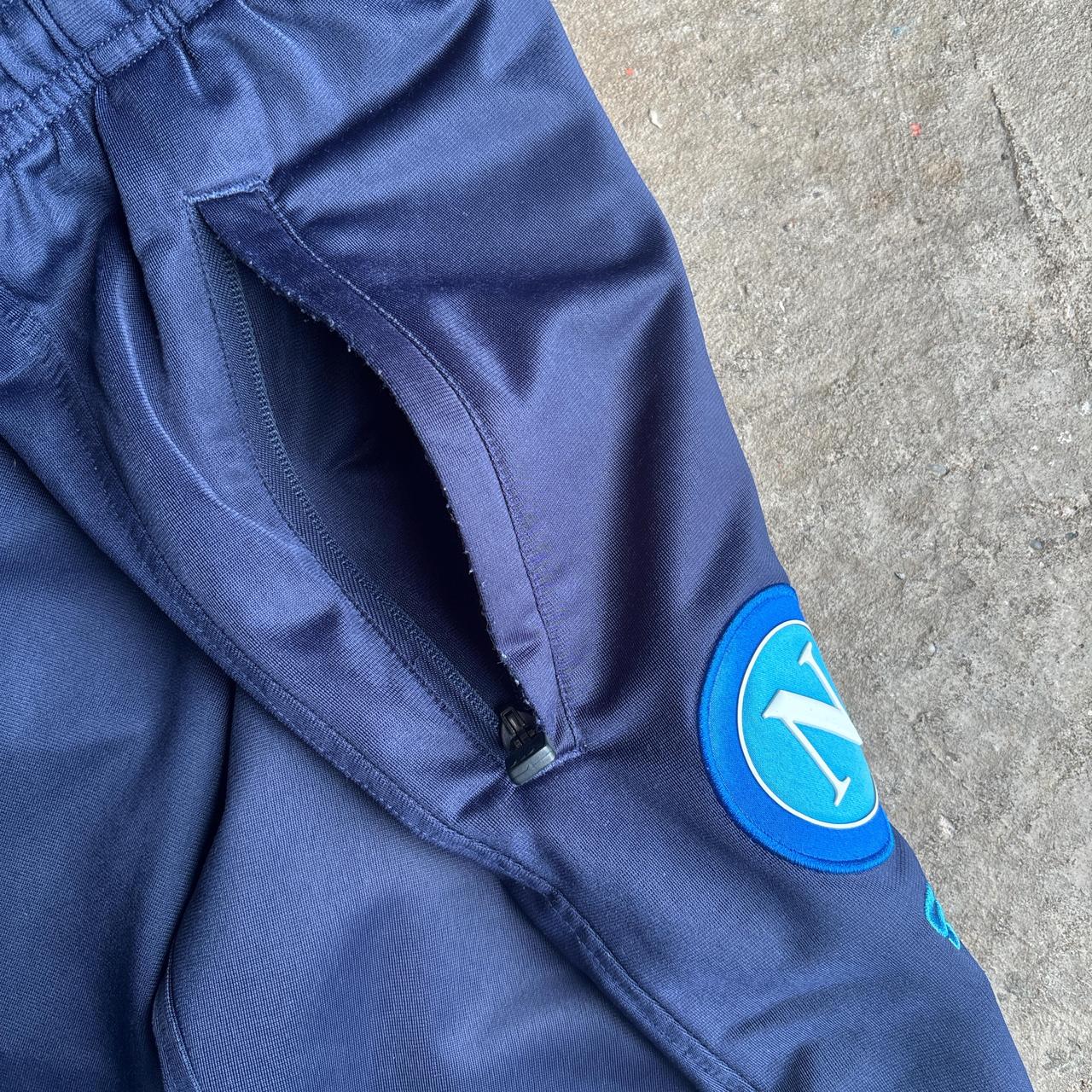 Navy Napoli Kappa Tracksuit Bottoms