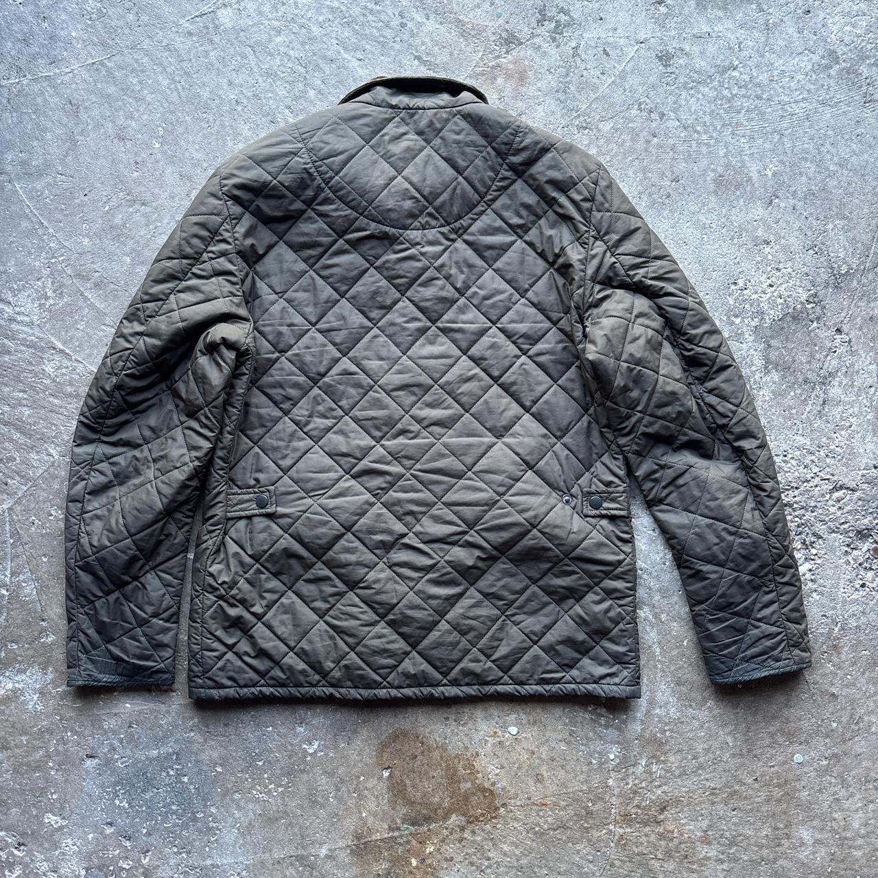 Green Barbour quilted jacket