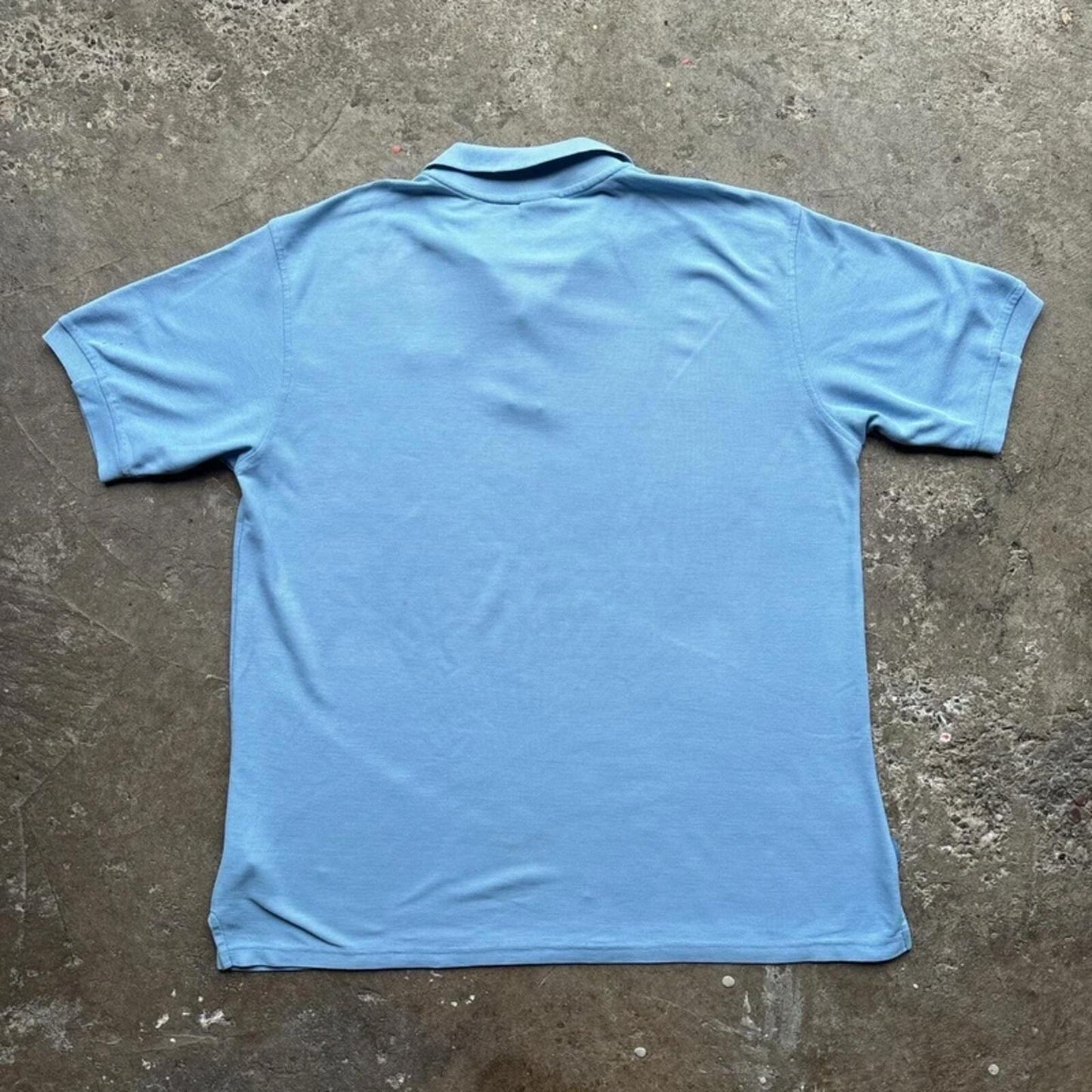 00s Baby blue Umbro Polo shirt - XXL