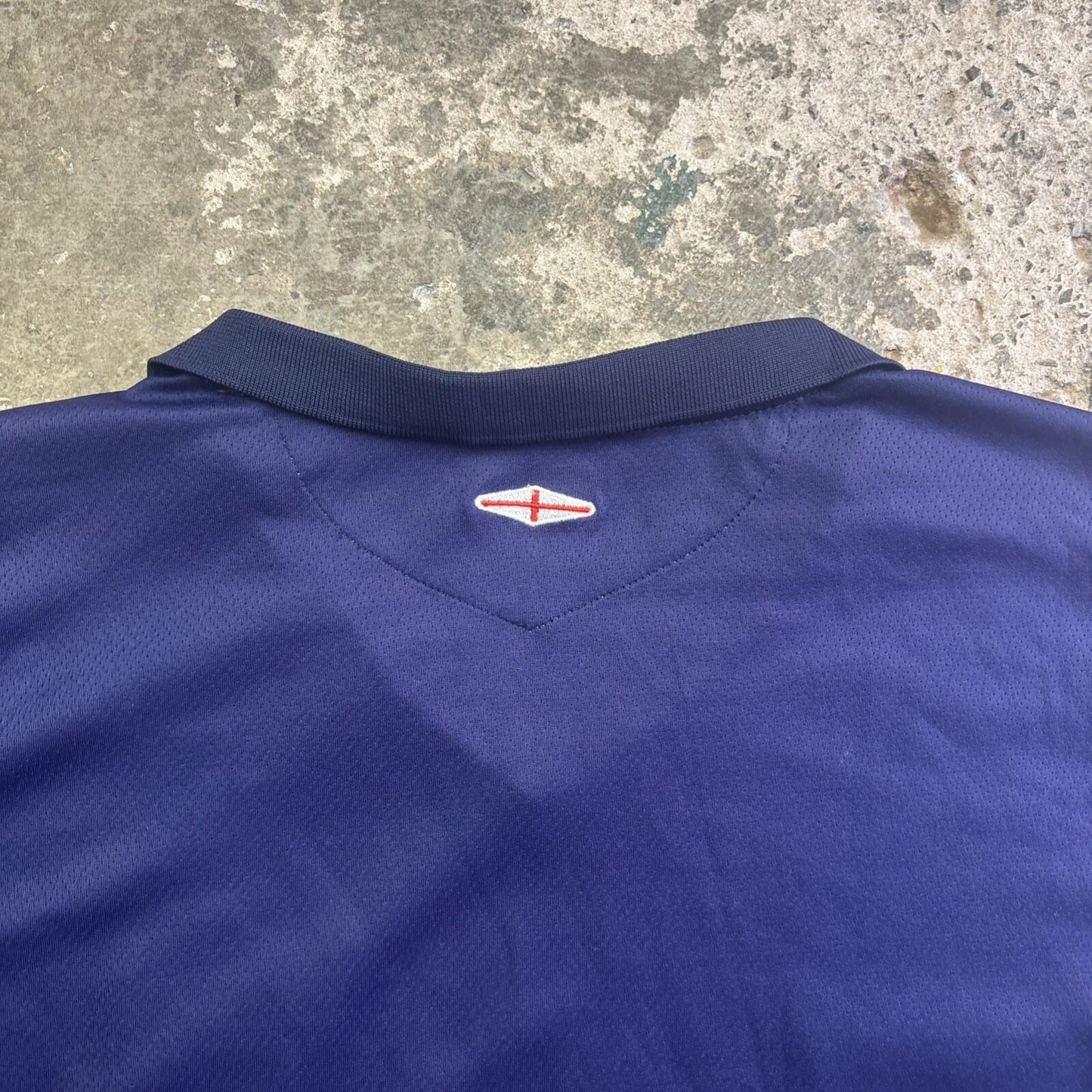 Navy Umbro England 2005/06 Goalkeeper Shirt | Size: XL