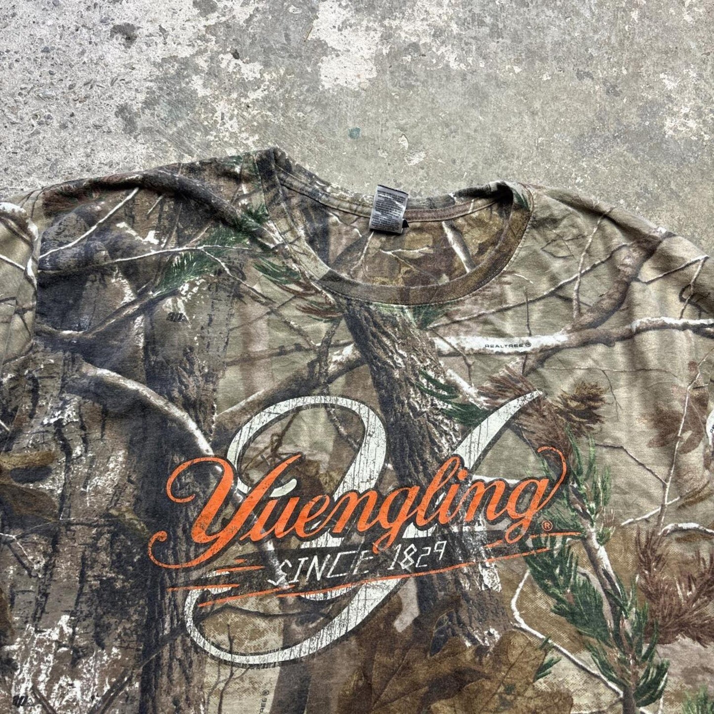 Real tree T-shirt with Yuengling Beer graphic - XL