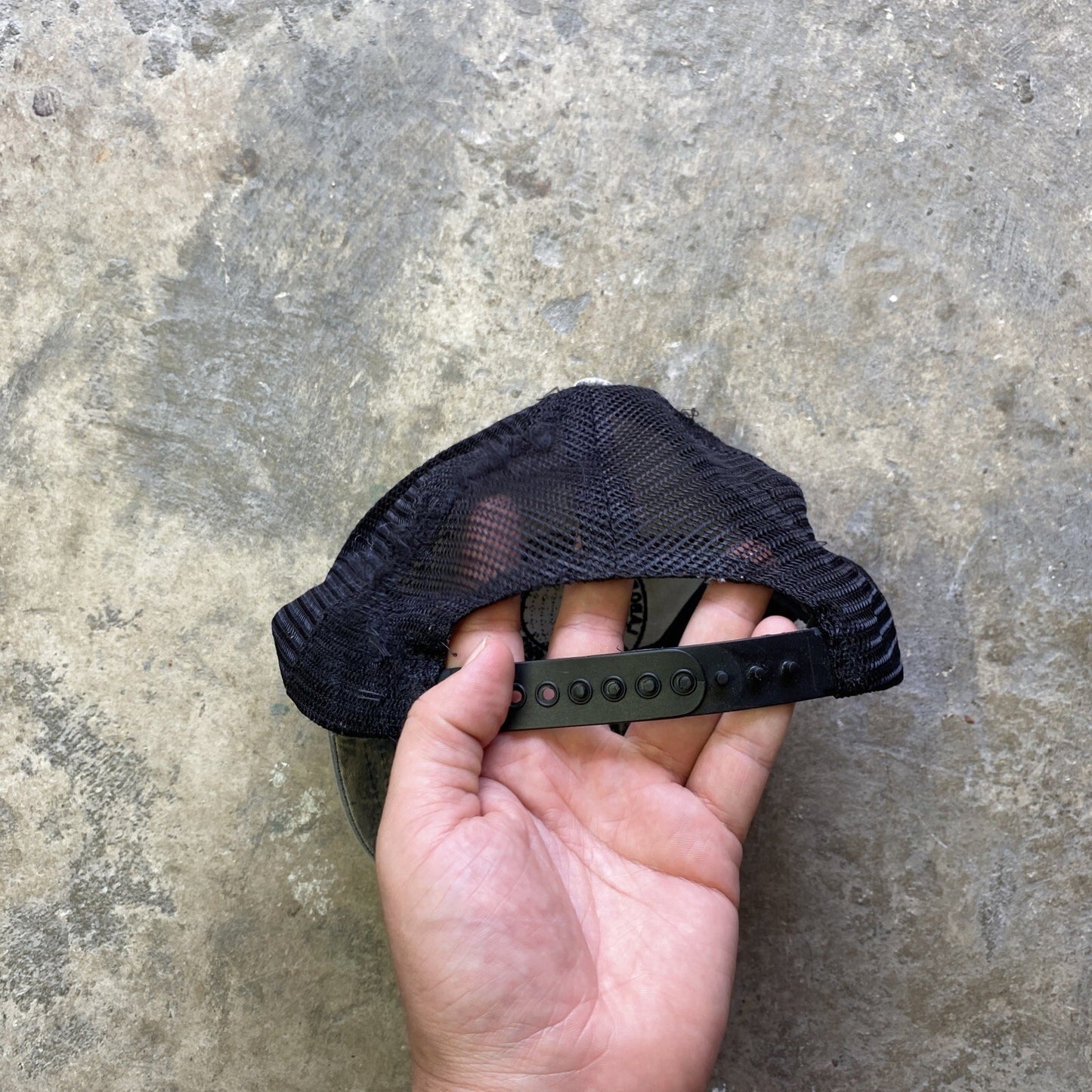 Real Tree And Black Trucker Cap | OS