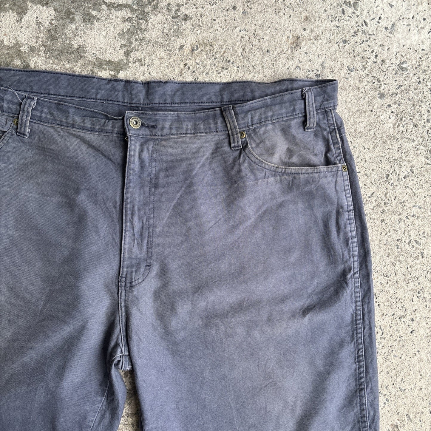 Grey Dickies Carpenter Cotton Shorts | W46"
