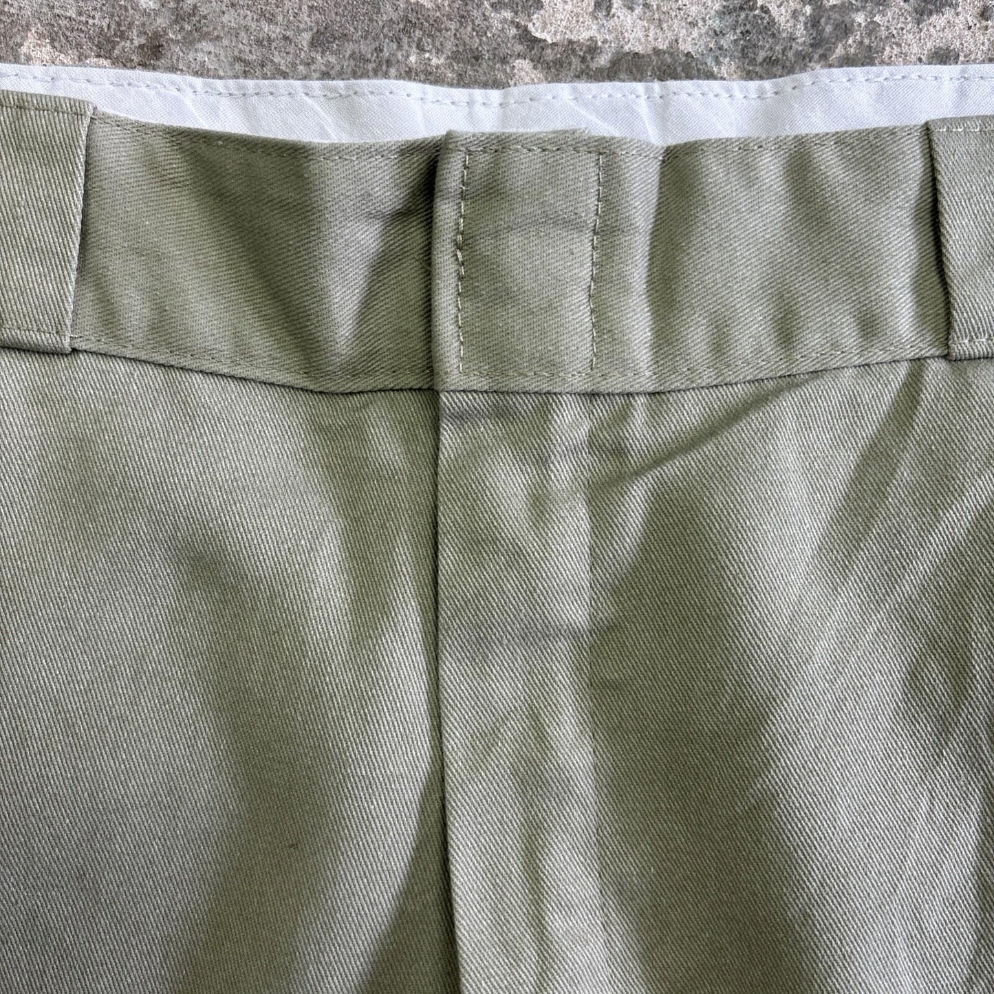 Cream Dickies 874 Original Fit Straight Pants | W36"