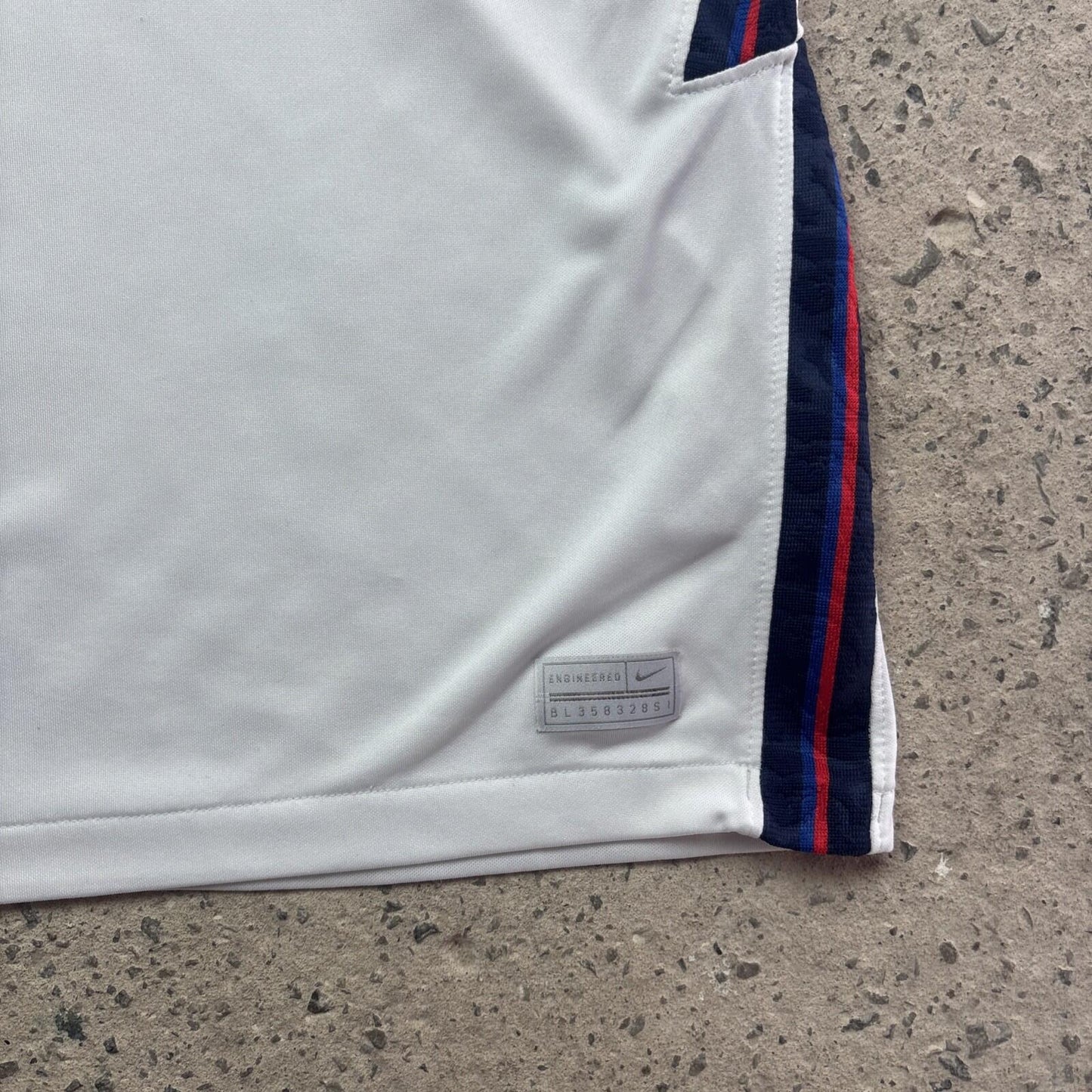 White Nike England 2020/21 Home Shirt | Size: S
