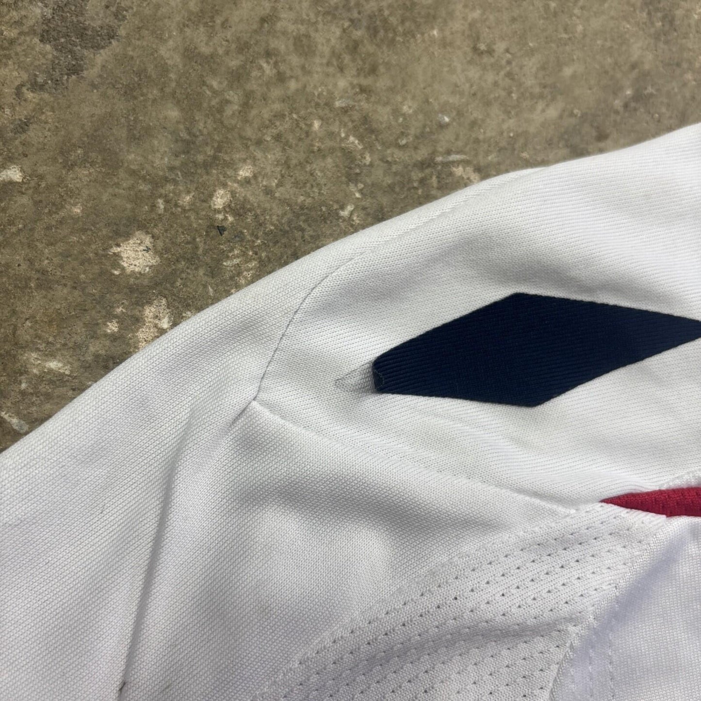 White England Umbro 2007/09 Football Home Shirt | Size S