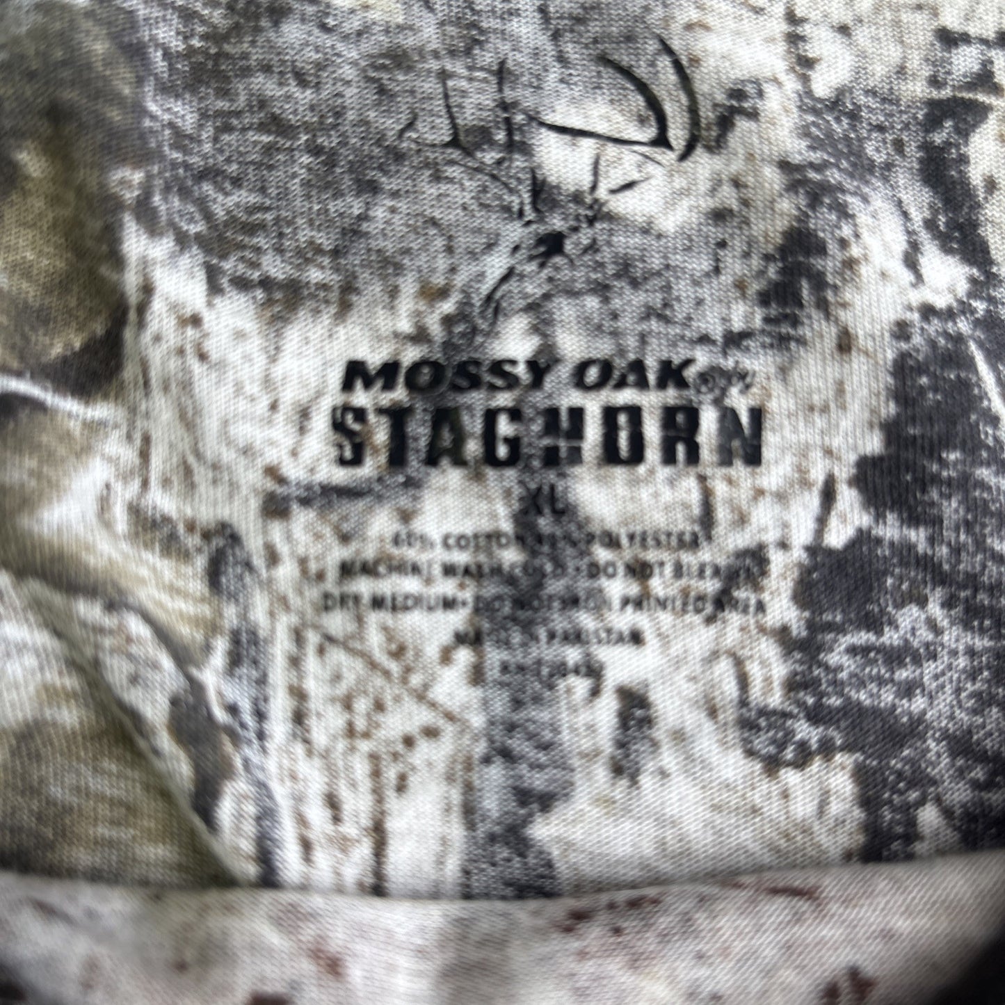 Real Tree Camouflage Mossy Oak Long Sleeve T-shirt | Size XL