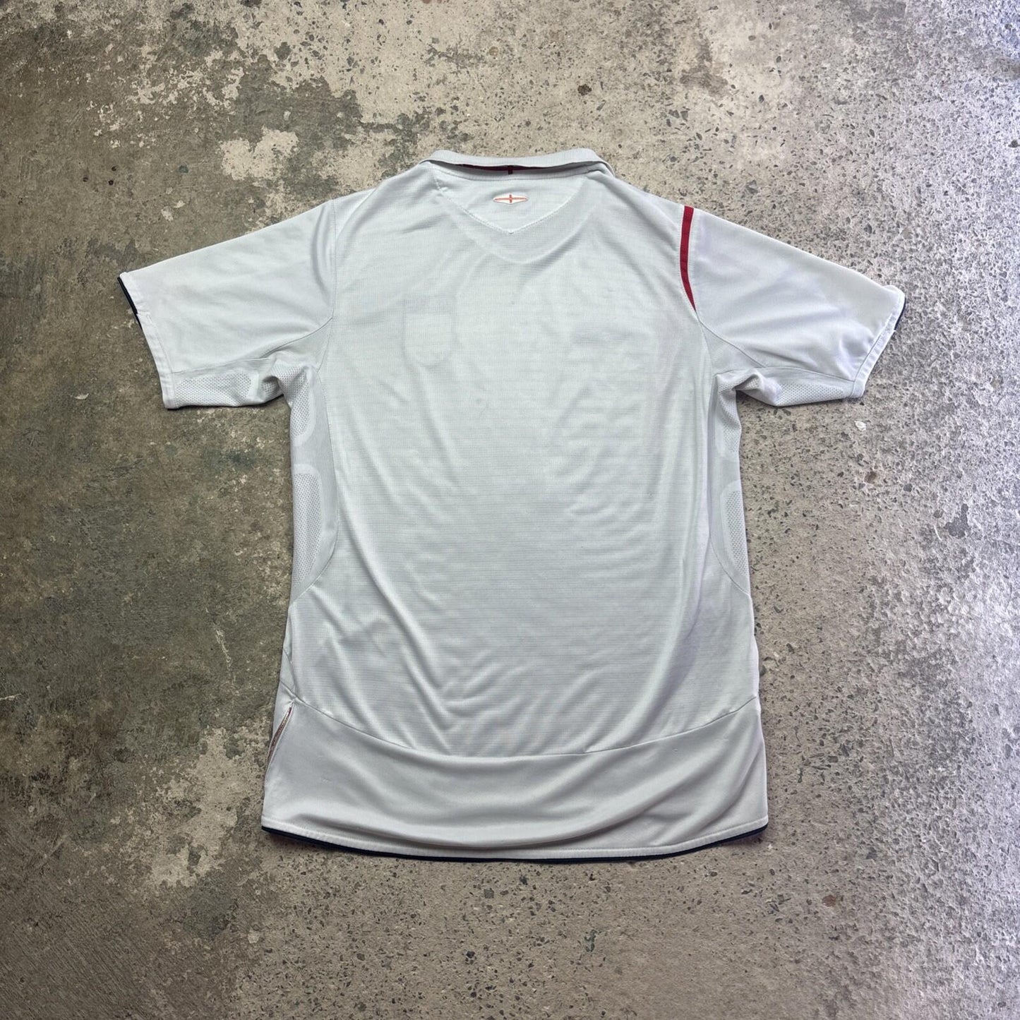 White England Umbro 2005/07 Football Home Shirt | Size M
