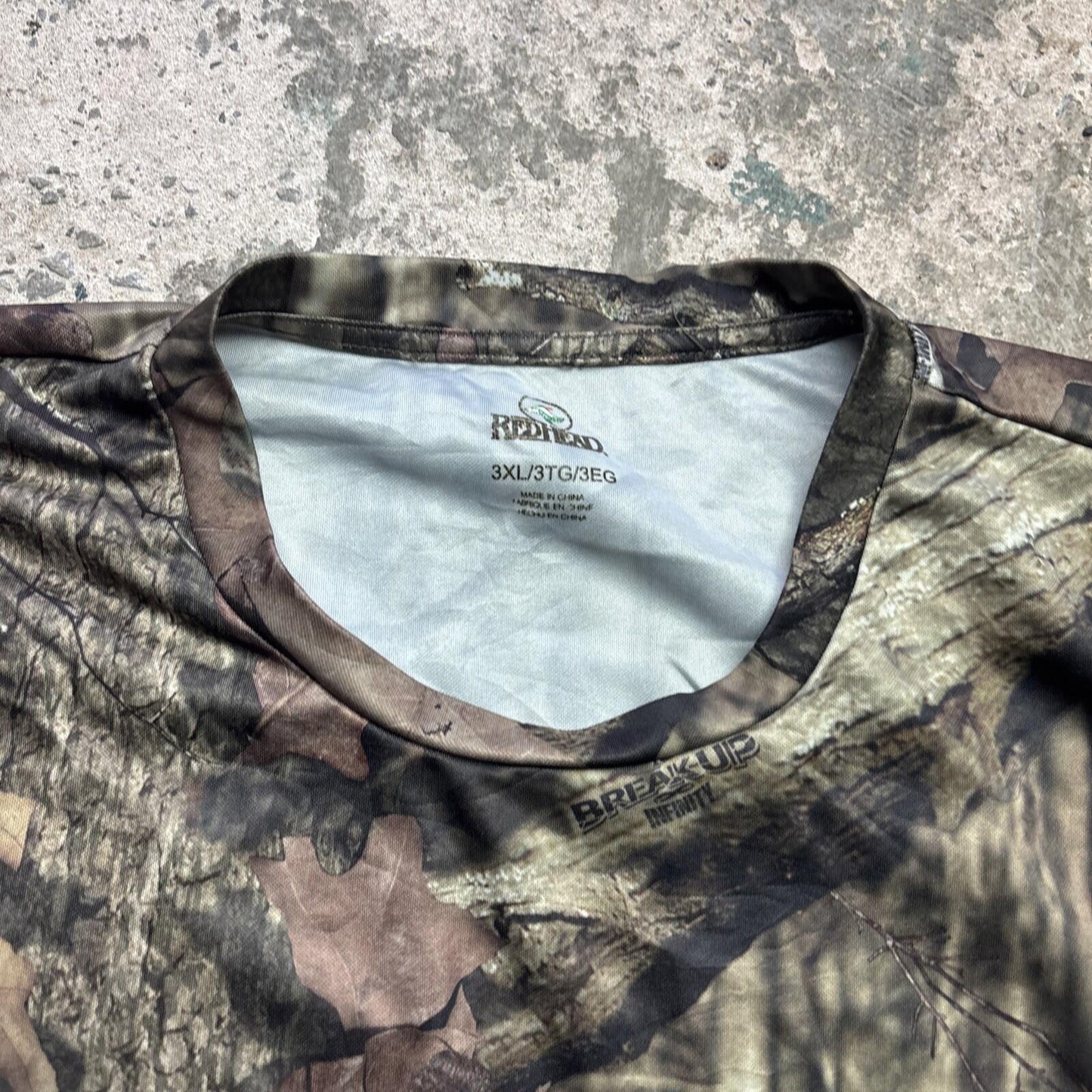 Mossy Oak Real Tree Long Sleeve Active Wear Top | XXXL