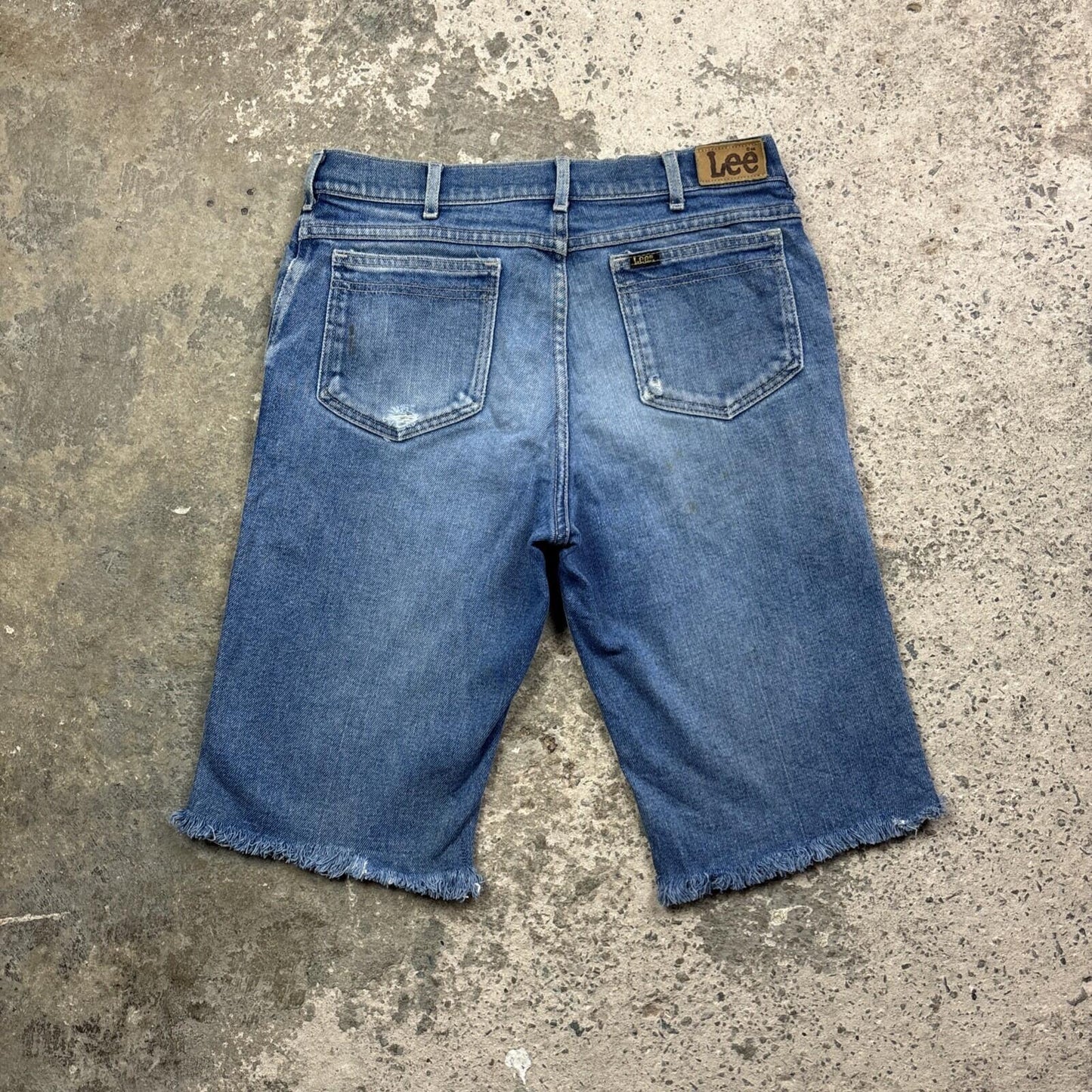 Blue Lee Cut Off Denim Jean Shorts | W30"
