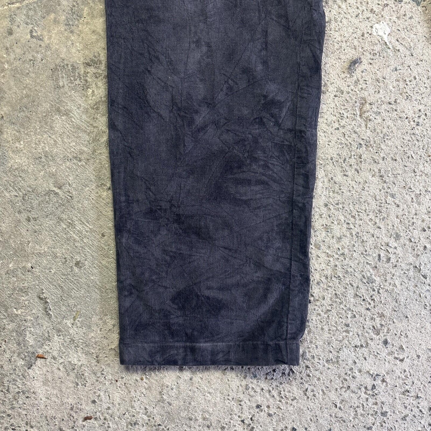 Navy Blue Corduroy Haggar Trousers | W34"