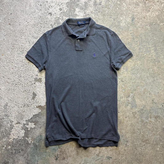 Grey Polo Ralph Lauren Polo Shirt - S